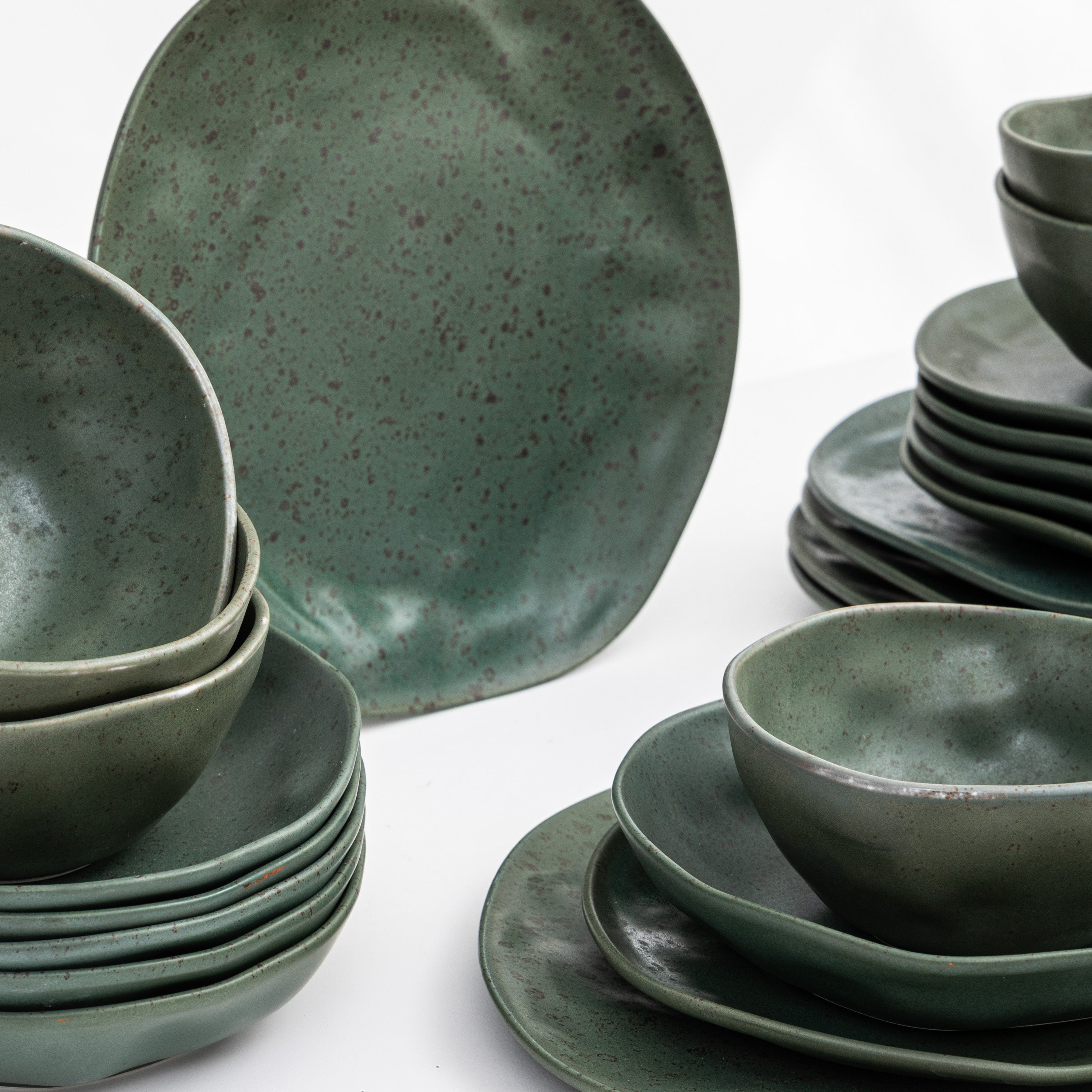 Organic Matte Dinnerware (Set of 24 pcs)
