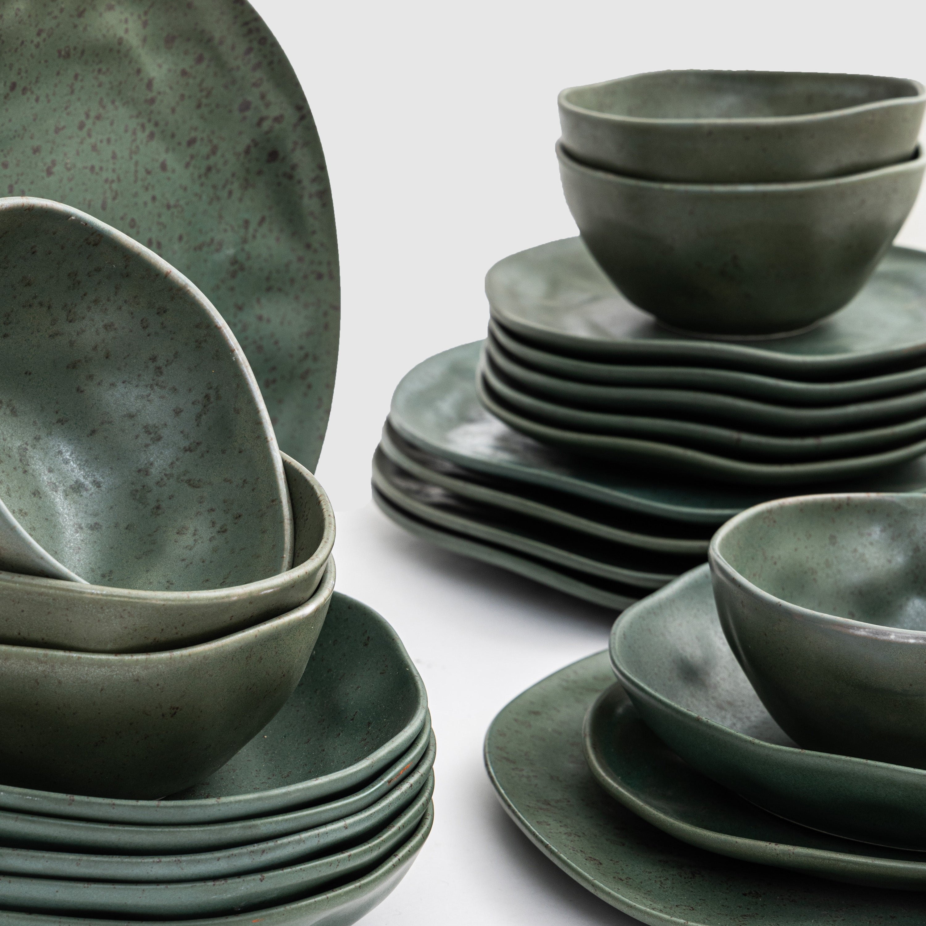 Organic Matte Dinnerware (Set of 24 pcs)