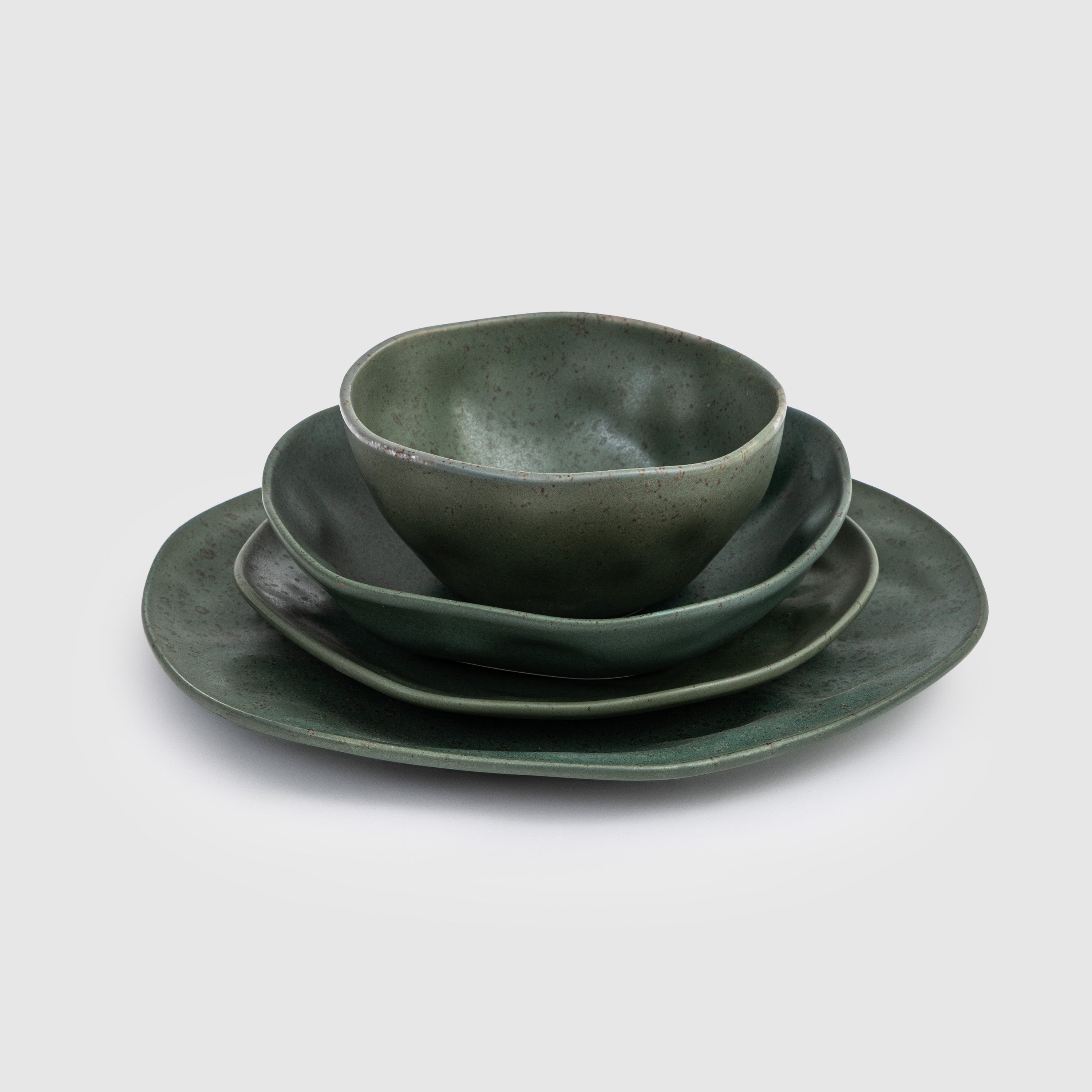 Organic Matte Dinnerware (Set of 24 pcs)