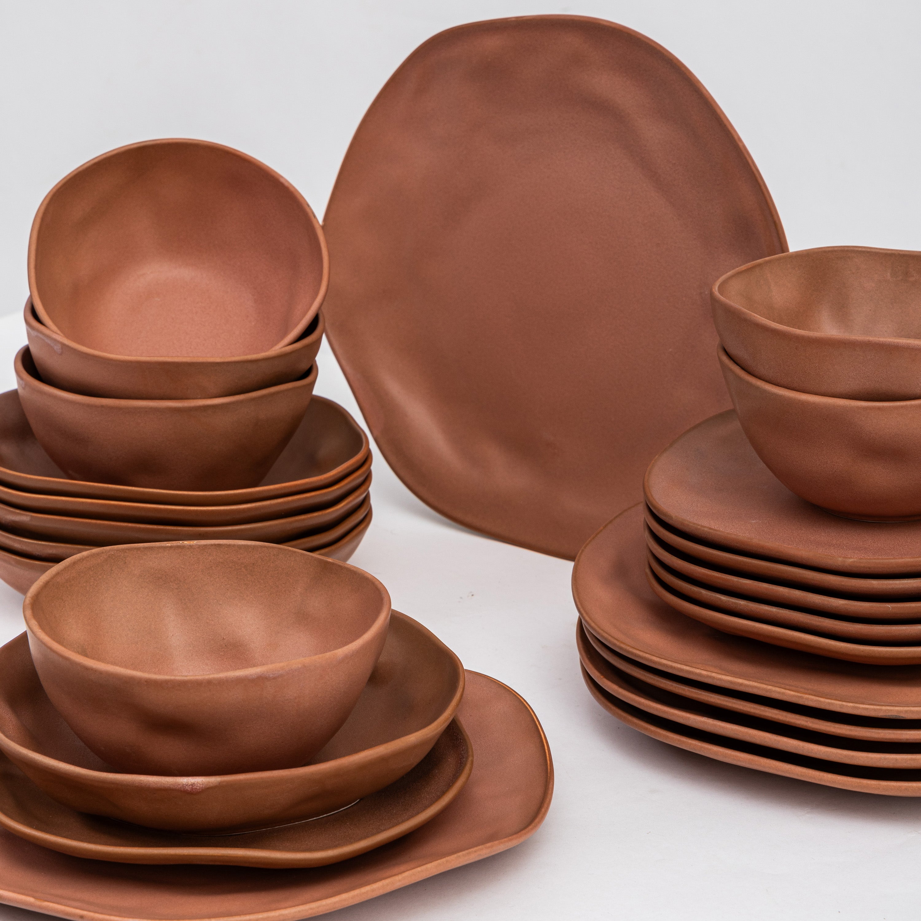 Organic Matte Dinnerware (Set of 24 pcs)
