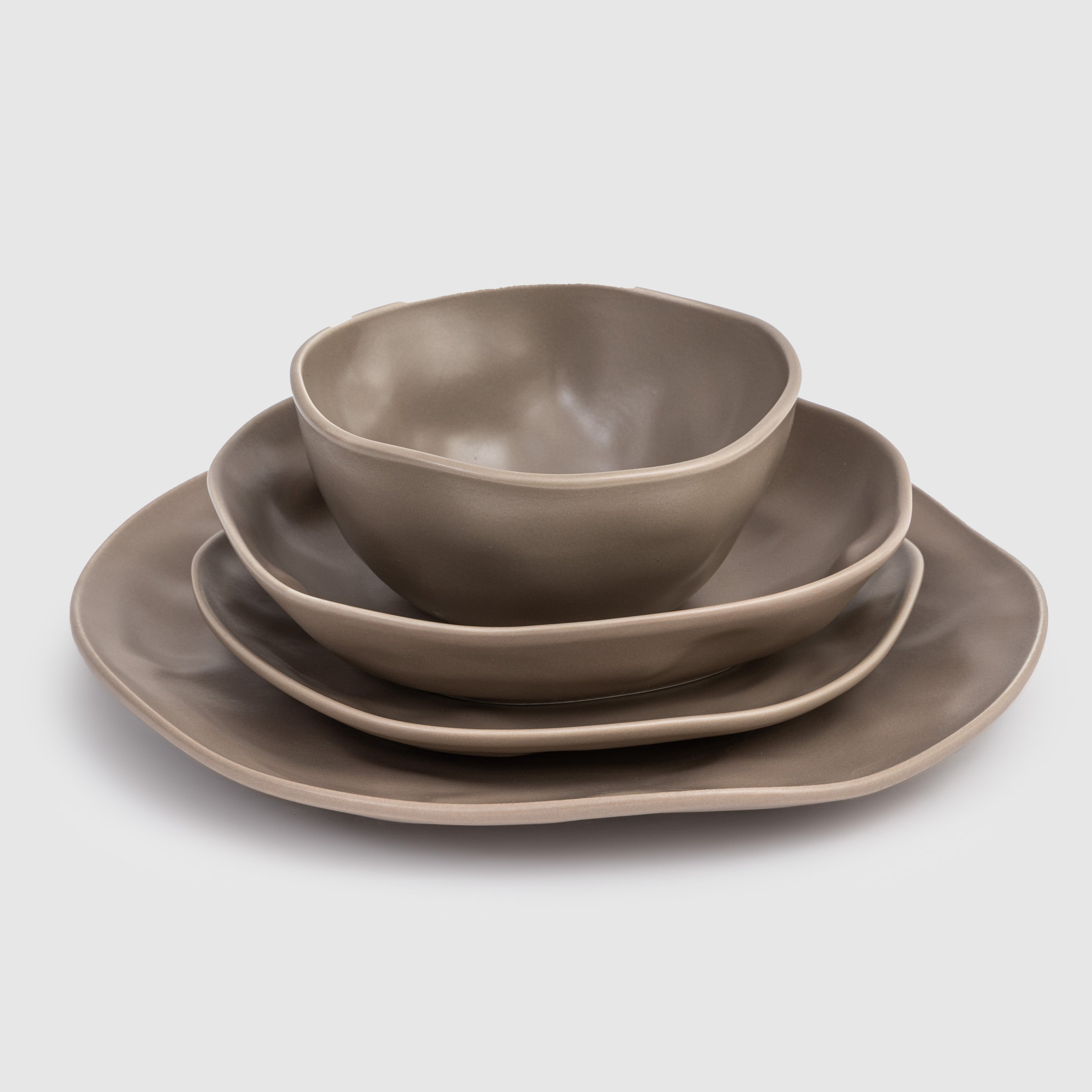 Organic Matte Dinnerware (Set of 24 pcs)