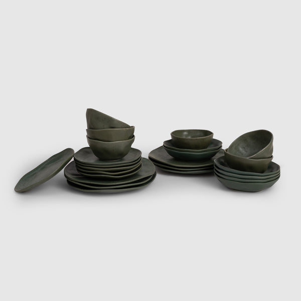 Organic Matte Dinnerware (Set of 24 pcs)