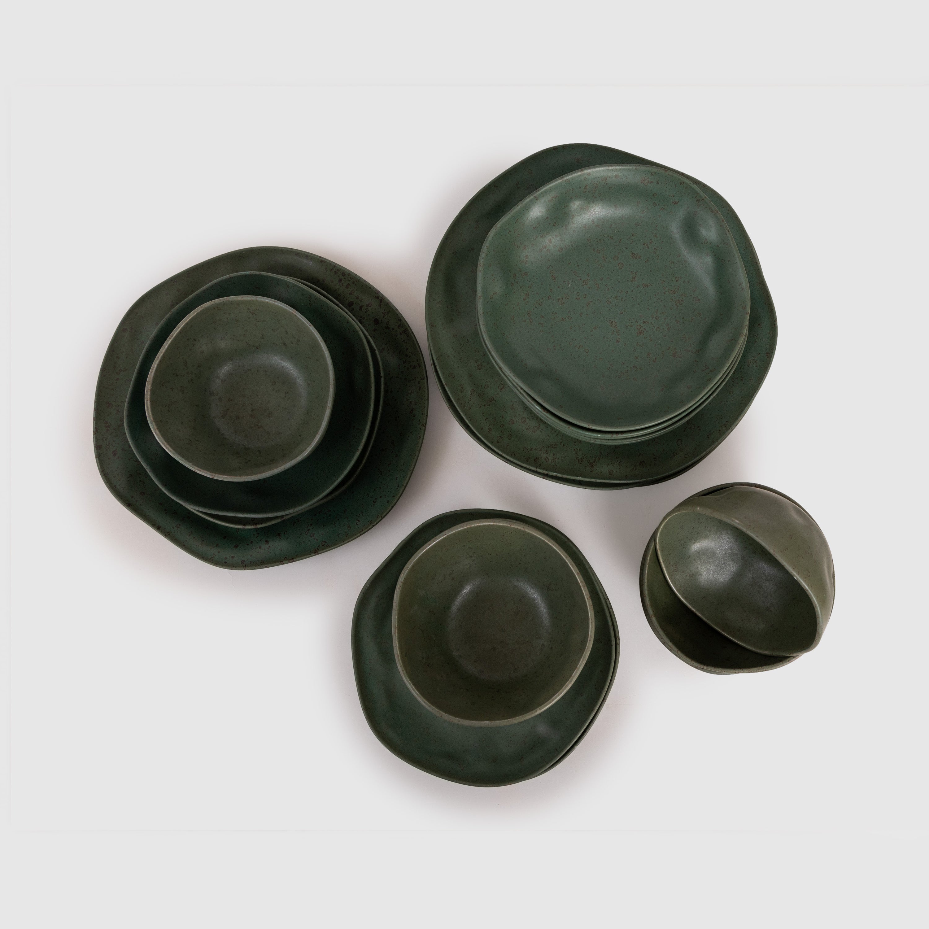 Organic Matte Dinnerware (Set of 24 pcs)