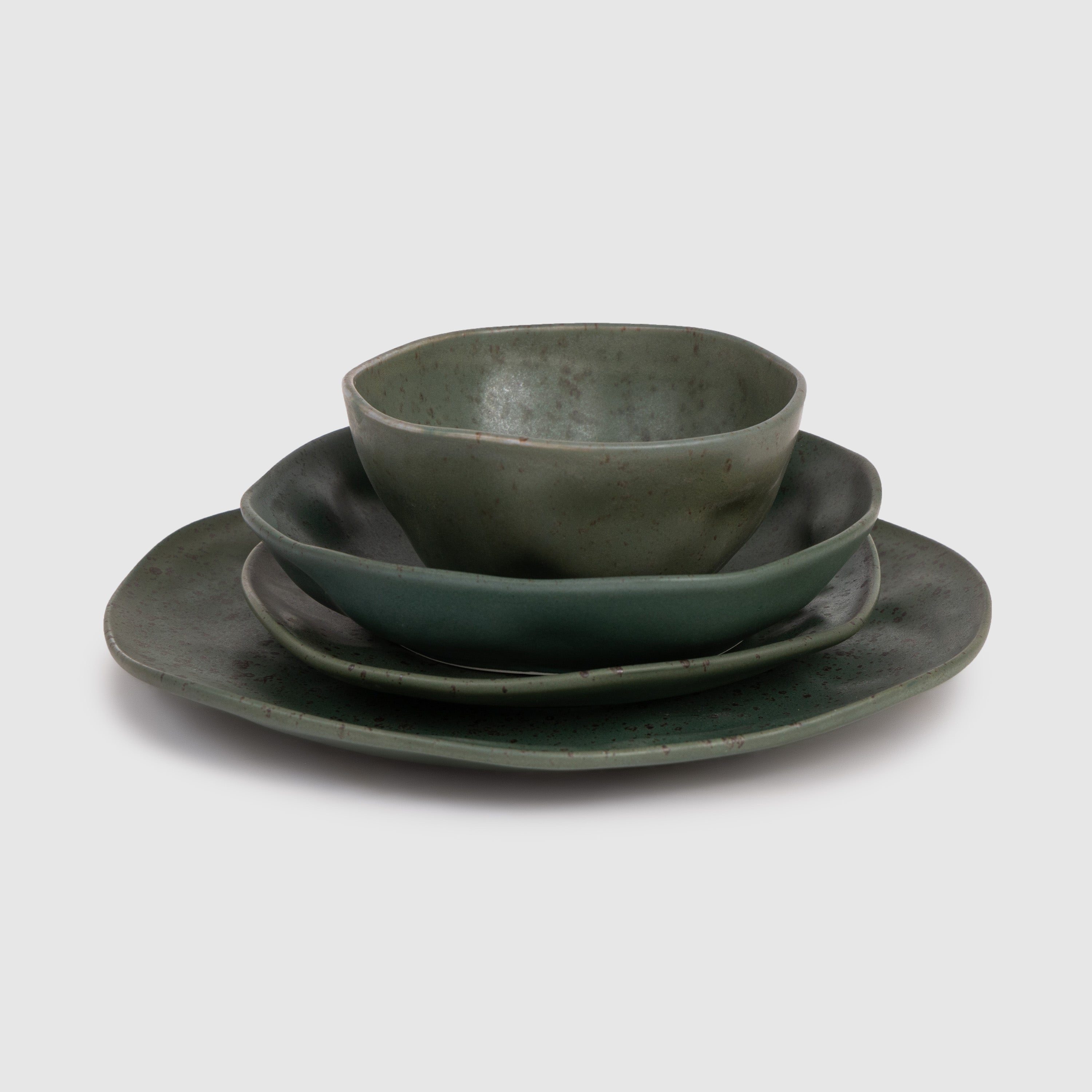 Organic Matte Dinnerware (Set of 24 pcs)