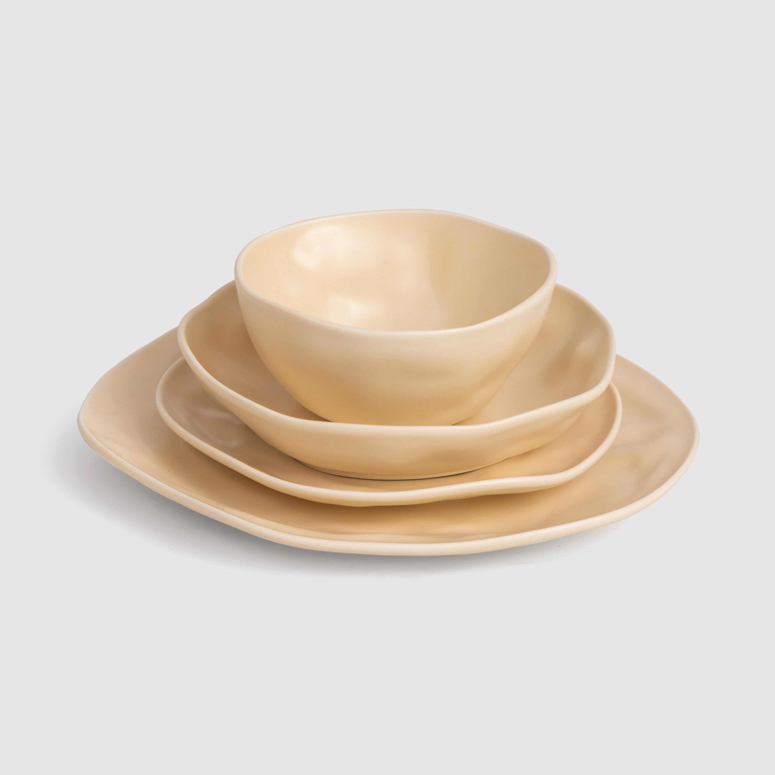 Organic Matte Dinnerware (Set of 24 pcs)