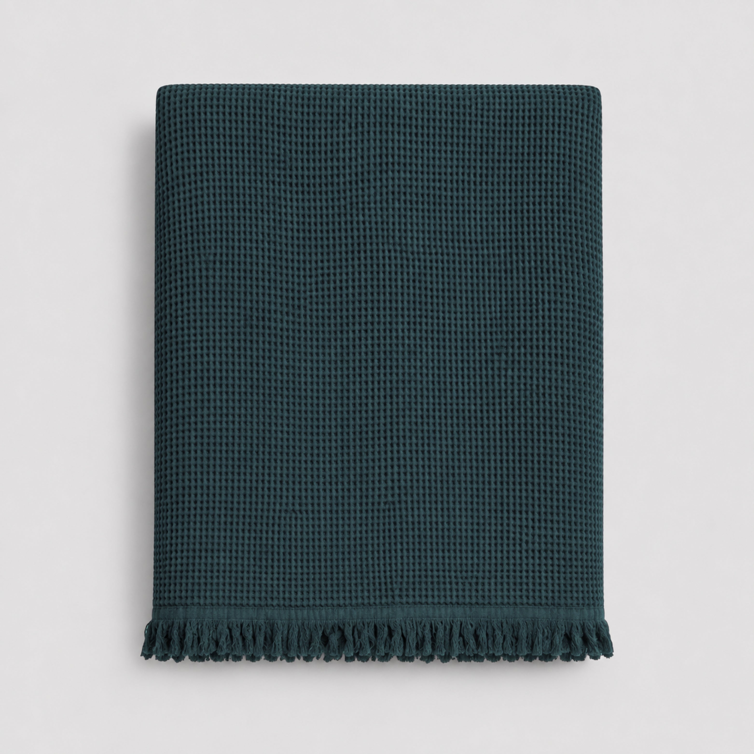 Fringe Honeycomb Bedspread