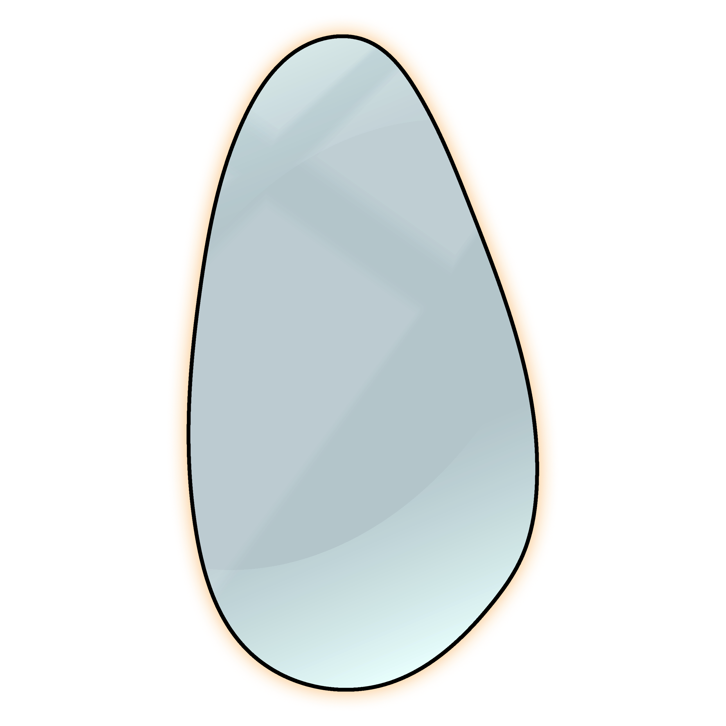 Teardrop Mirror