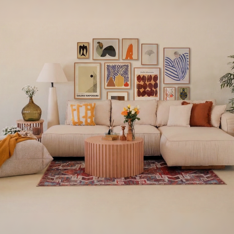 The Wall Story Printed Frame set