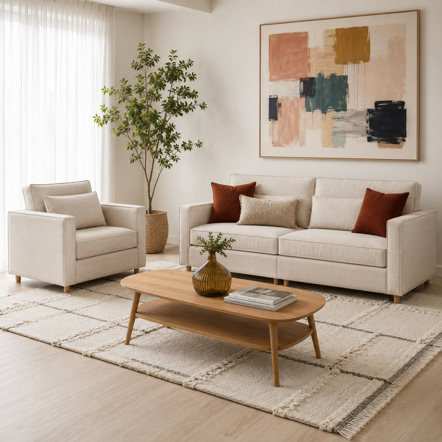 Tulita 2 Seater + Tulita Armchair Set