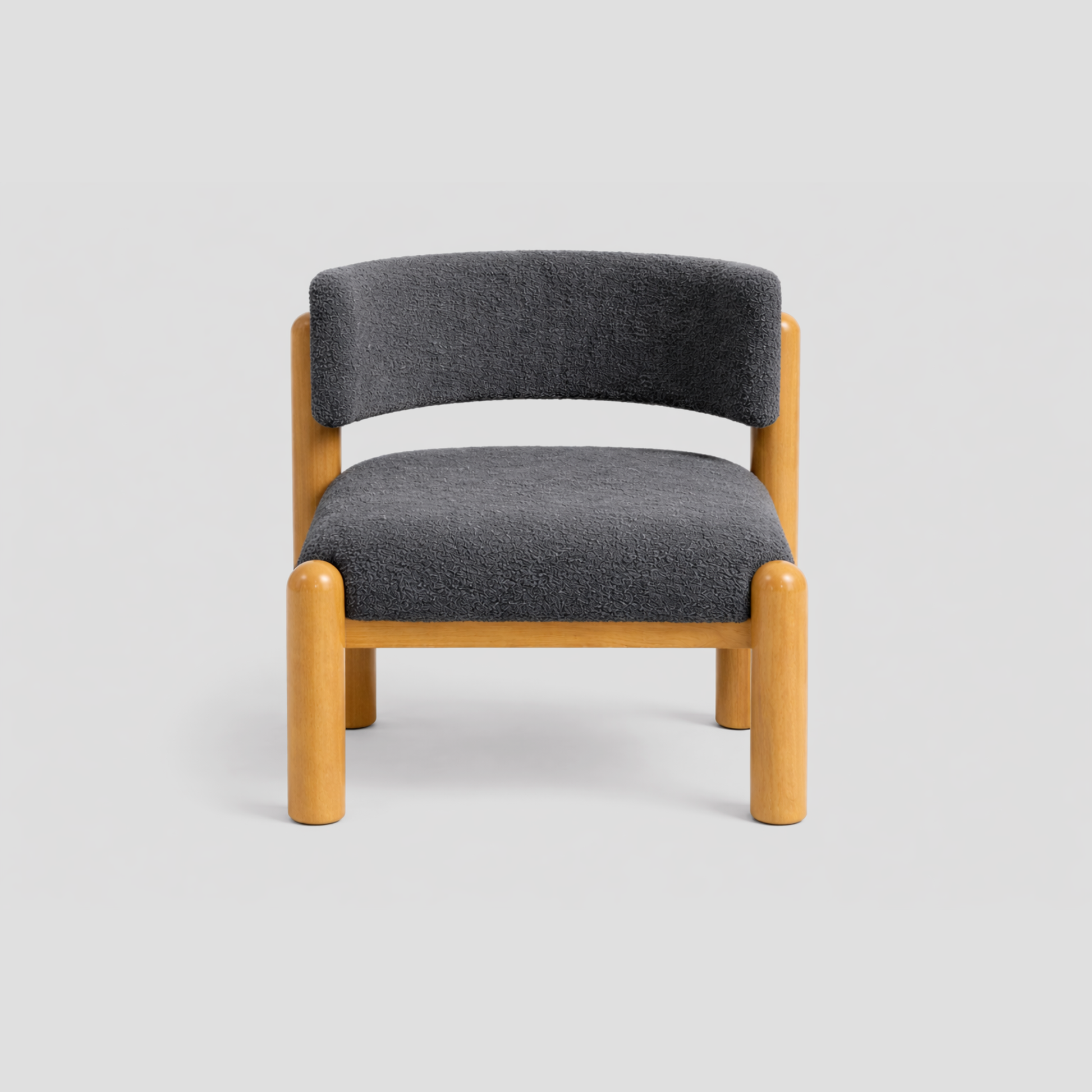 Turin Armchair in beech, featuring modern armchair and scandinavian armchair styling, with tub and reading.
