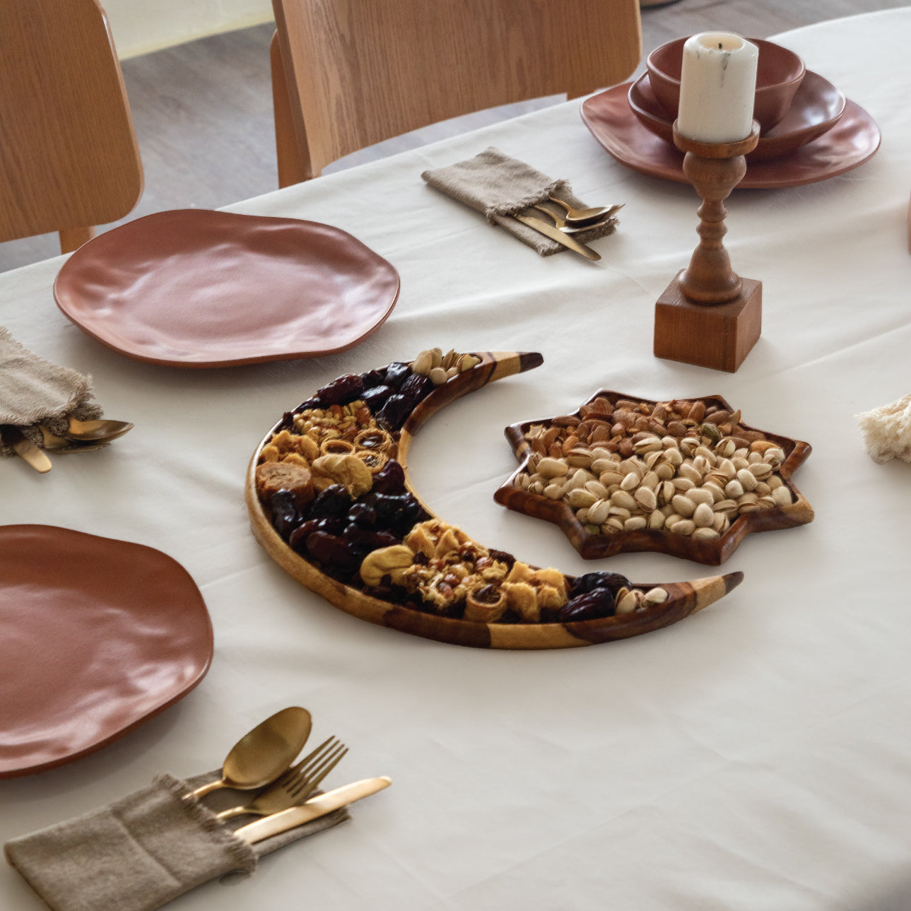 Wooden Ramadan Set