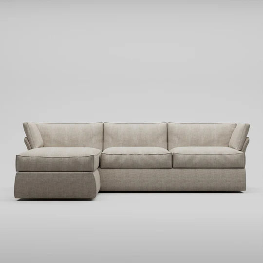 Plush L-Shape Sofa