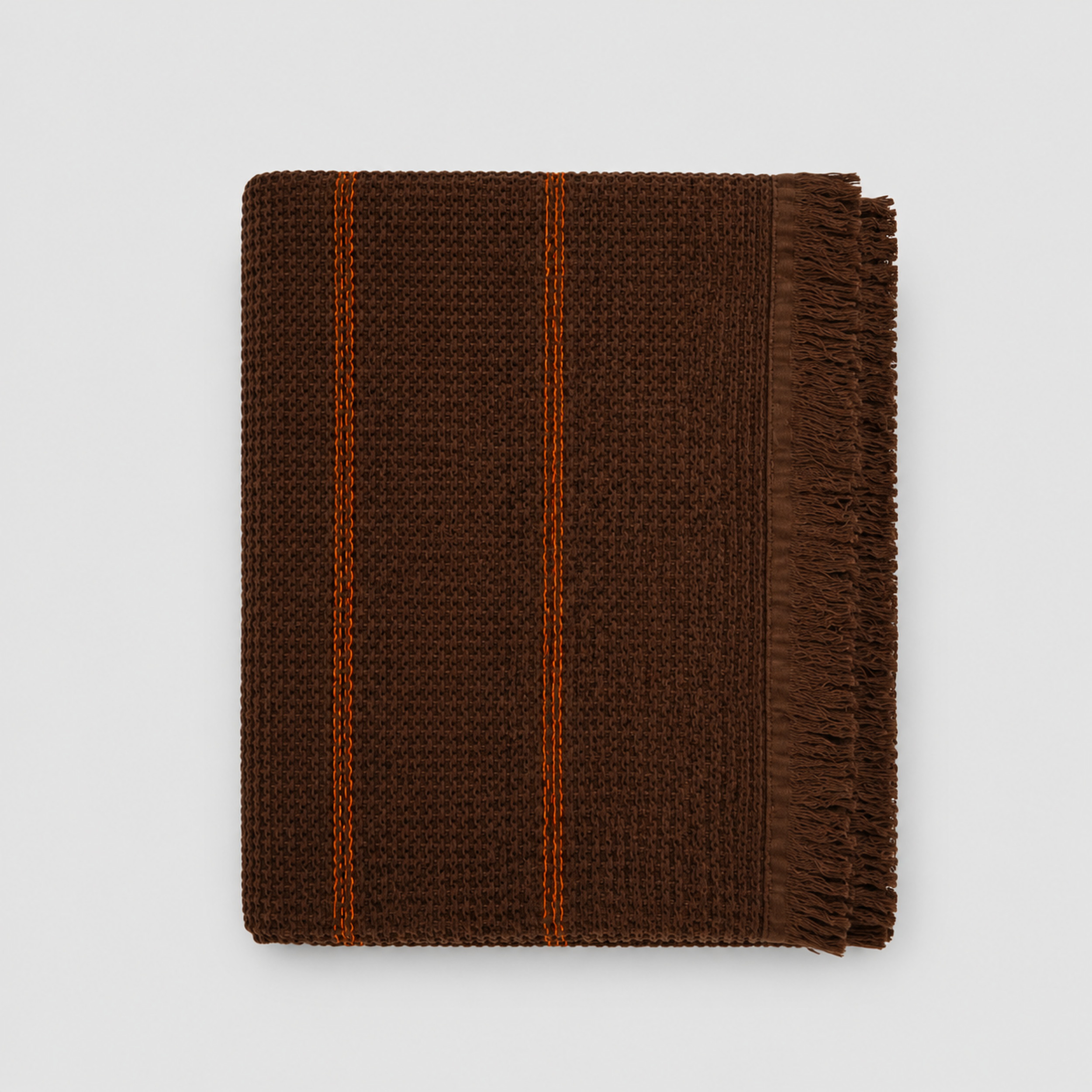 Waffle Stripes Bedspread