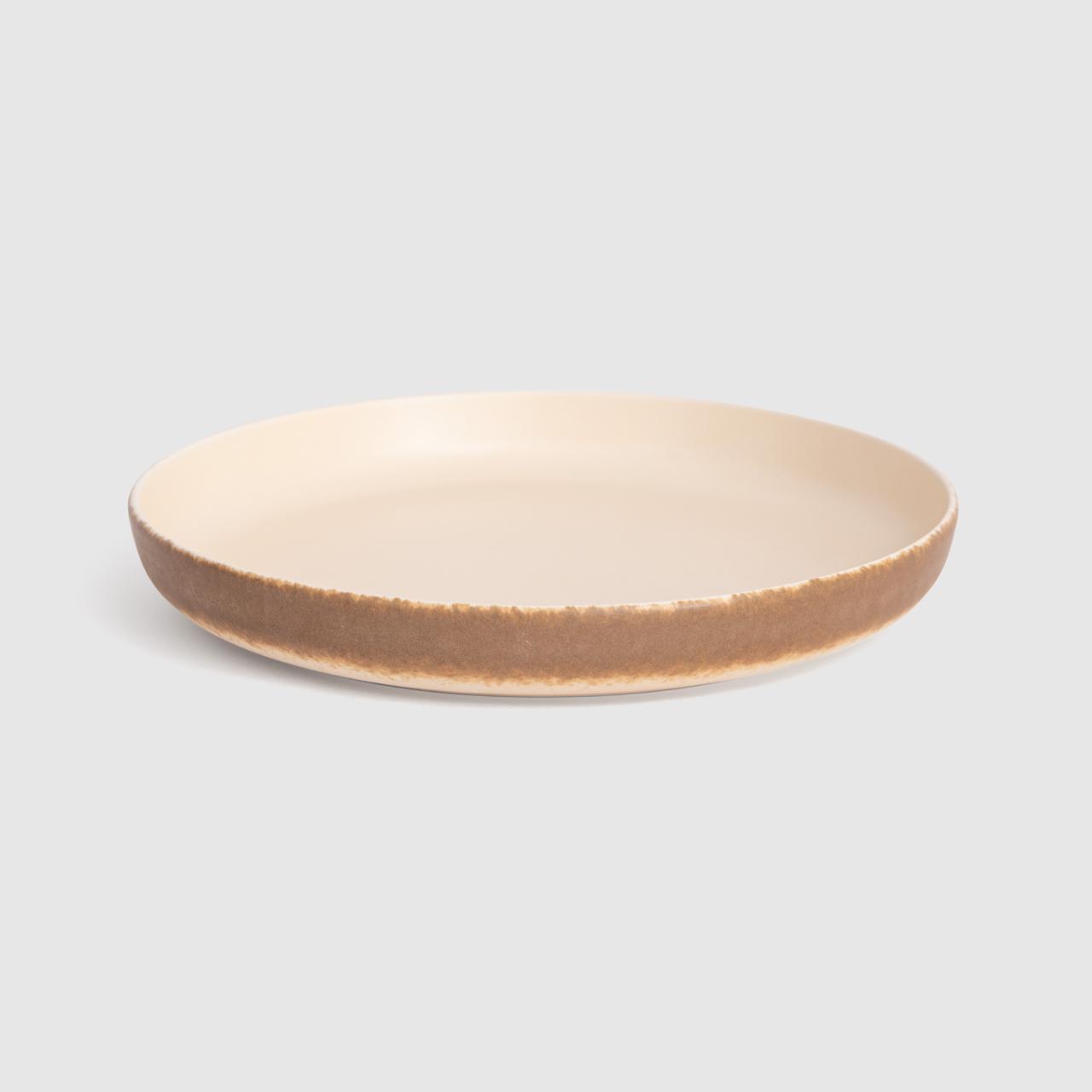 Venus Deep Serving Plate Matte