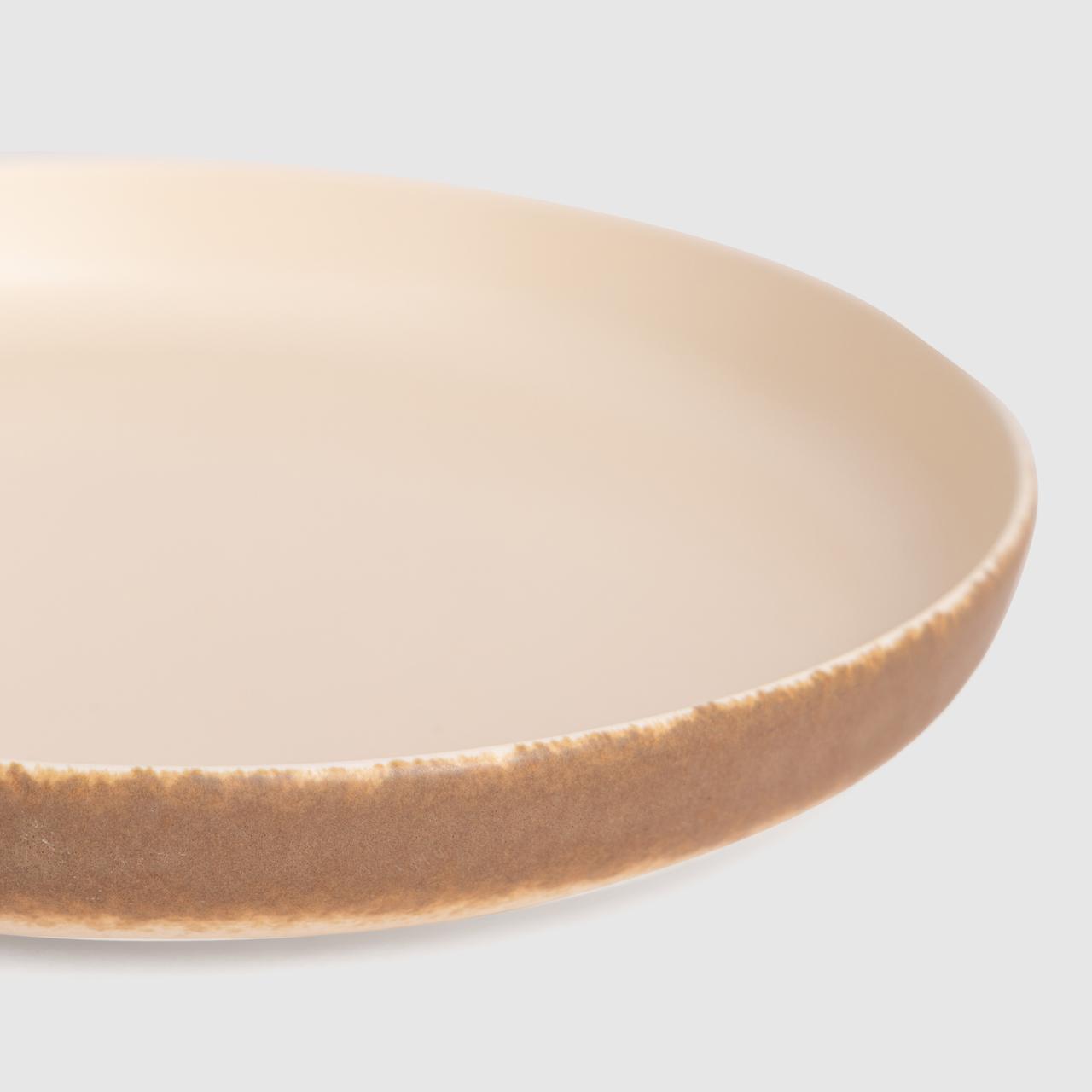 Venus Deep Serving Plate Matte