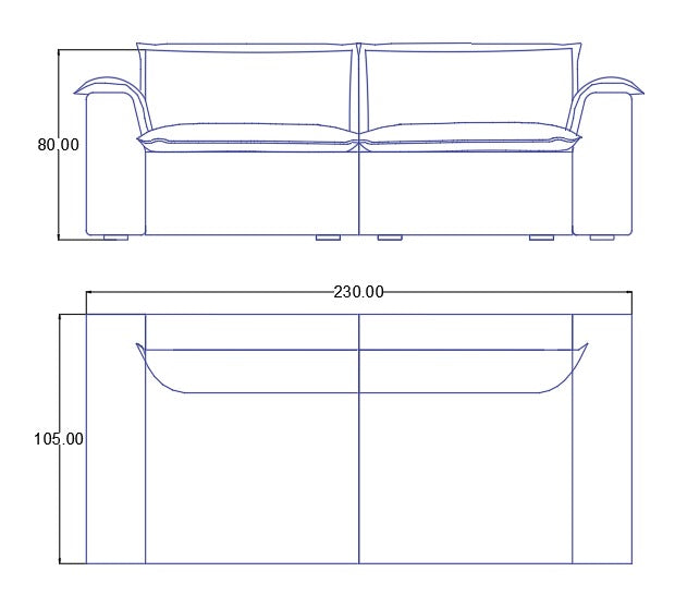 Cloud Haven 2 Seater Sofa