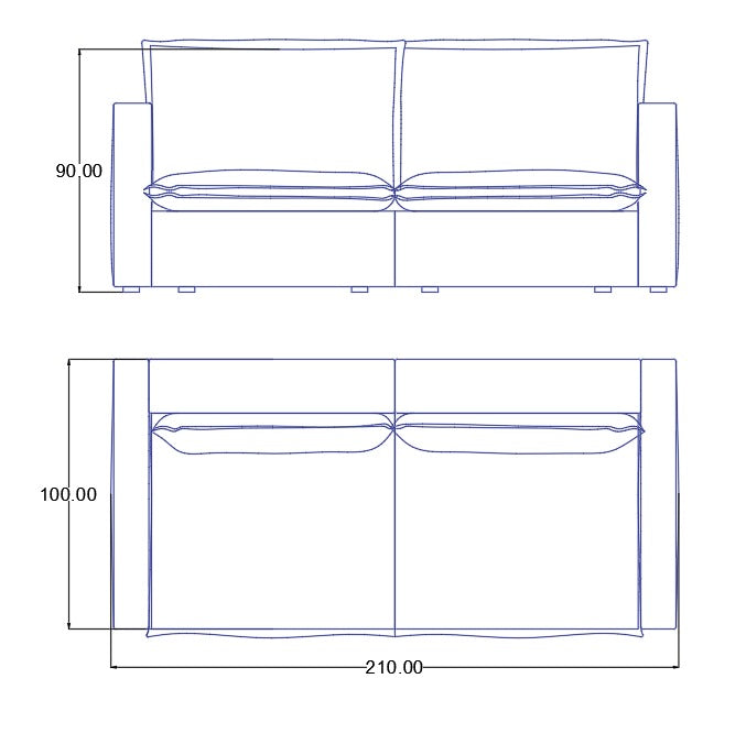 Cloud Motion 2 Seater Sofa