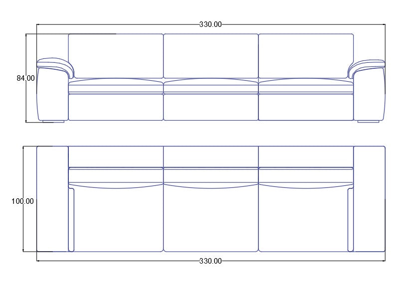 Harmony Motion 3 Seater Sofa