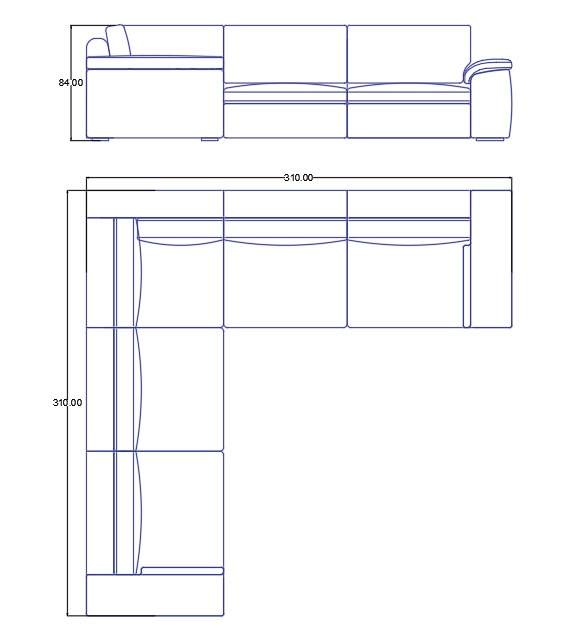 Harmony Motion Corner Sofa