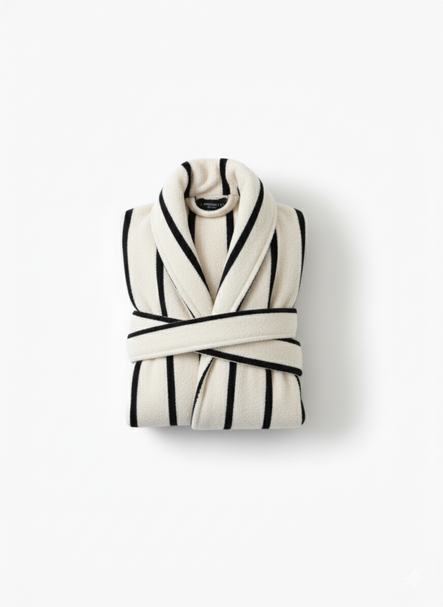 Stripes Bathrobe