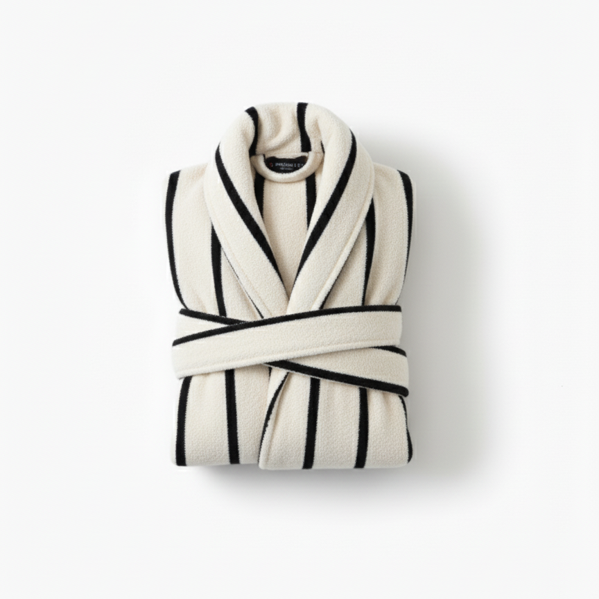 Stripes Bathrobe