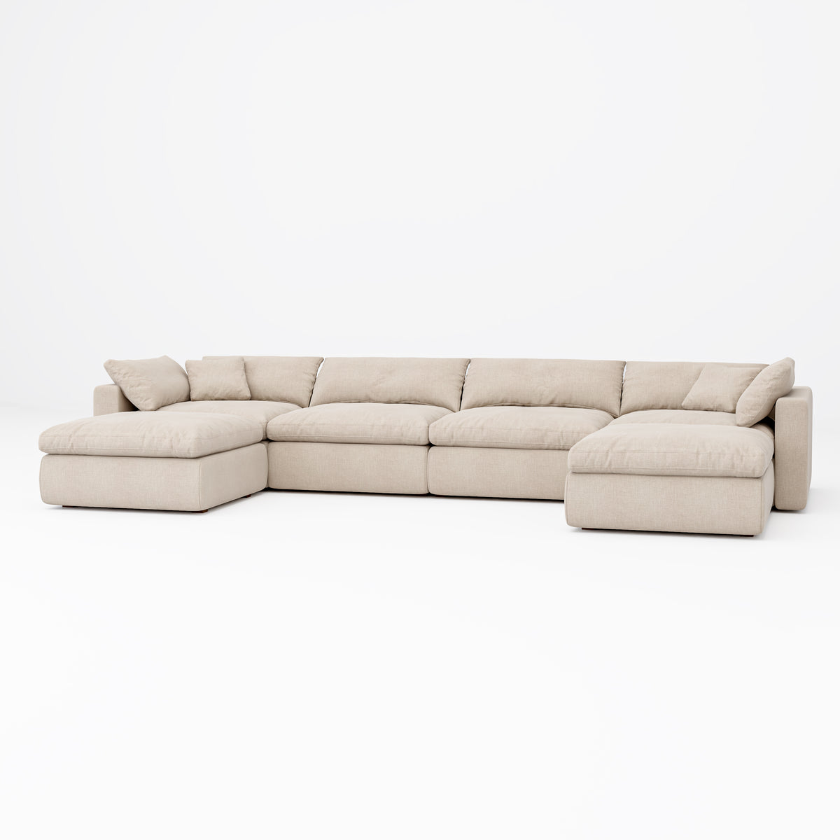 Sink Down U-Shape Sofa