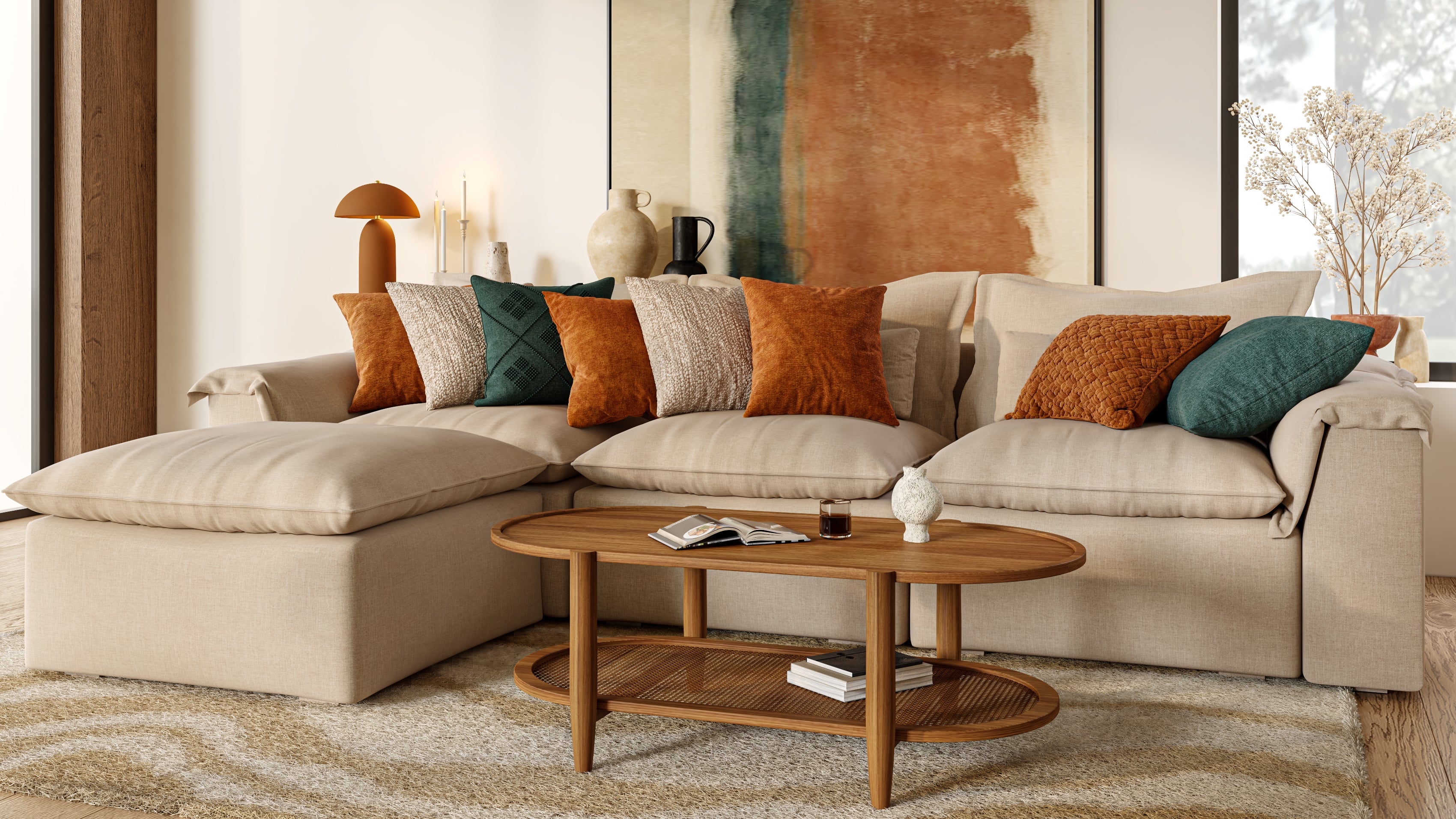 Cloud Haven 3 Seater Sofa