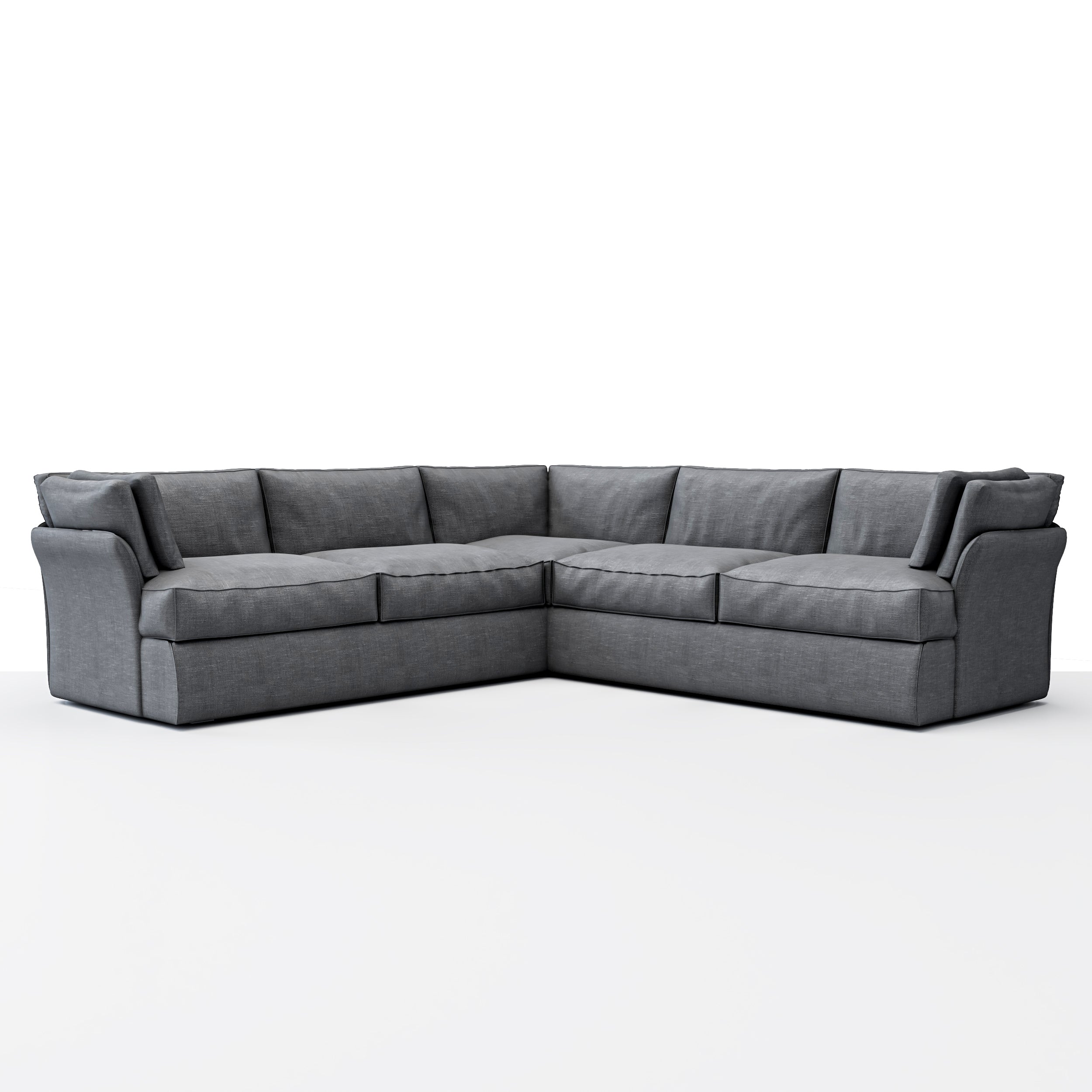 Plush Corner Sofa