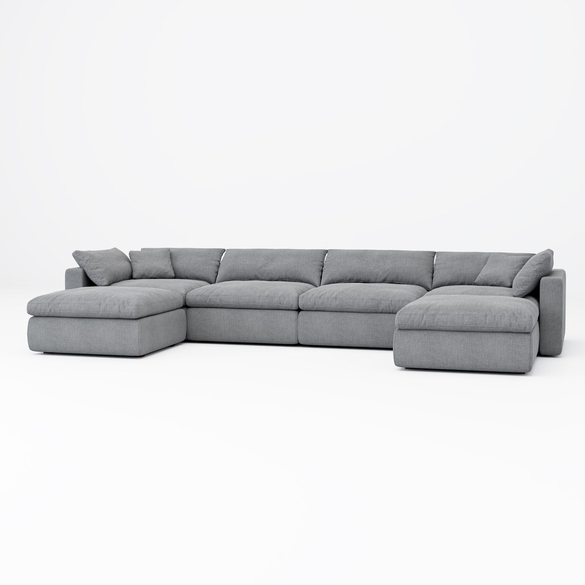 Sink Down U-Shape Sofa
