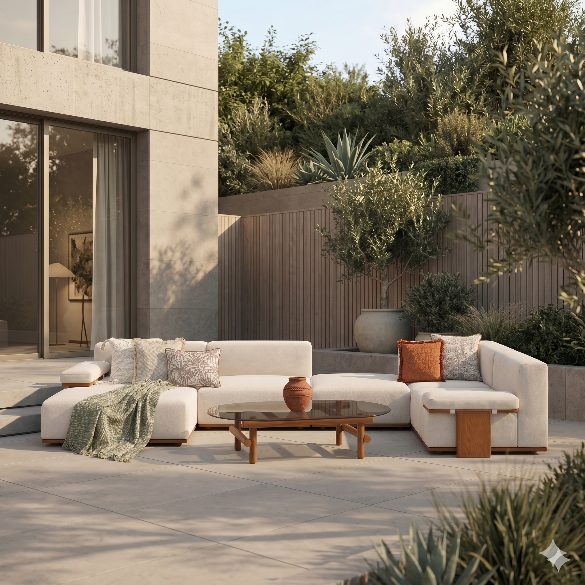 Harbor Outdoor U-Shape Sofa
