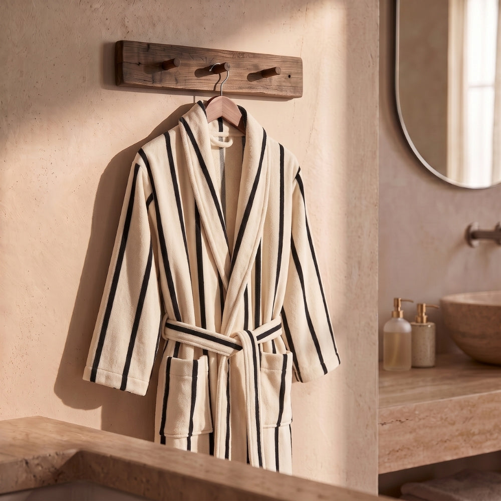 Stripes Bathrobe