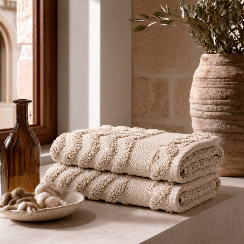 Plaza Face Towel (Set of 2)