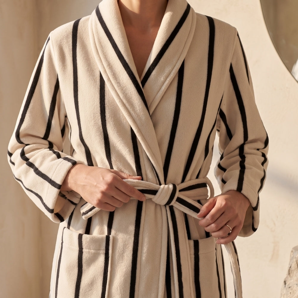 Stripes Bathrobe