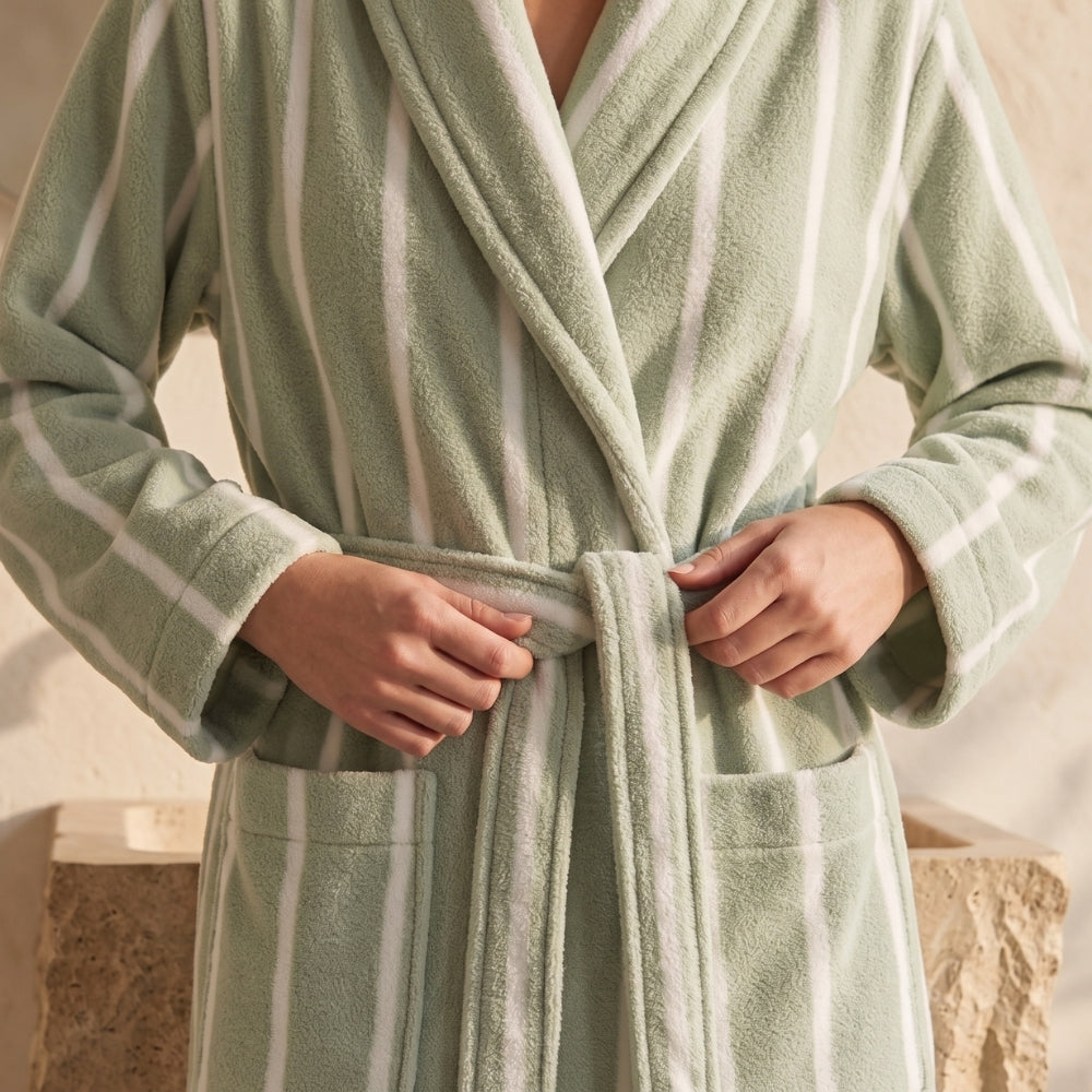 Stripes Bathrobe