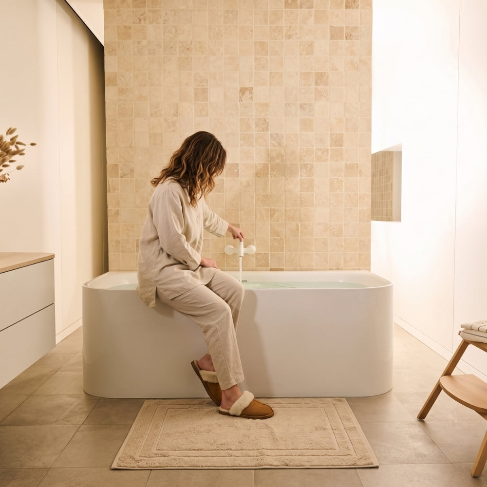 Border Bath Mat