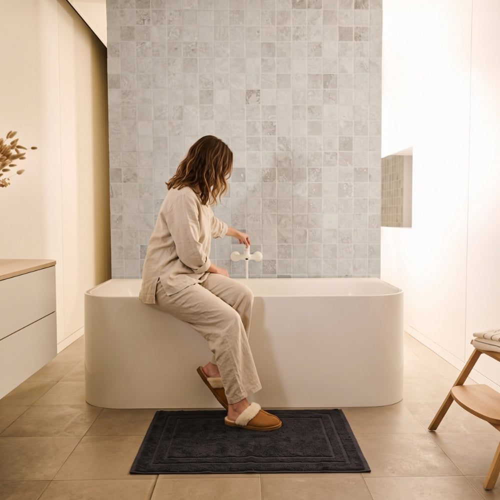 Border Bath Mat
