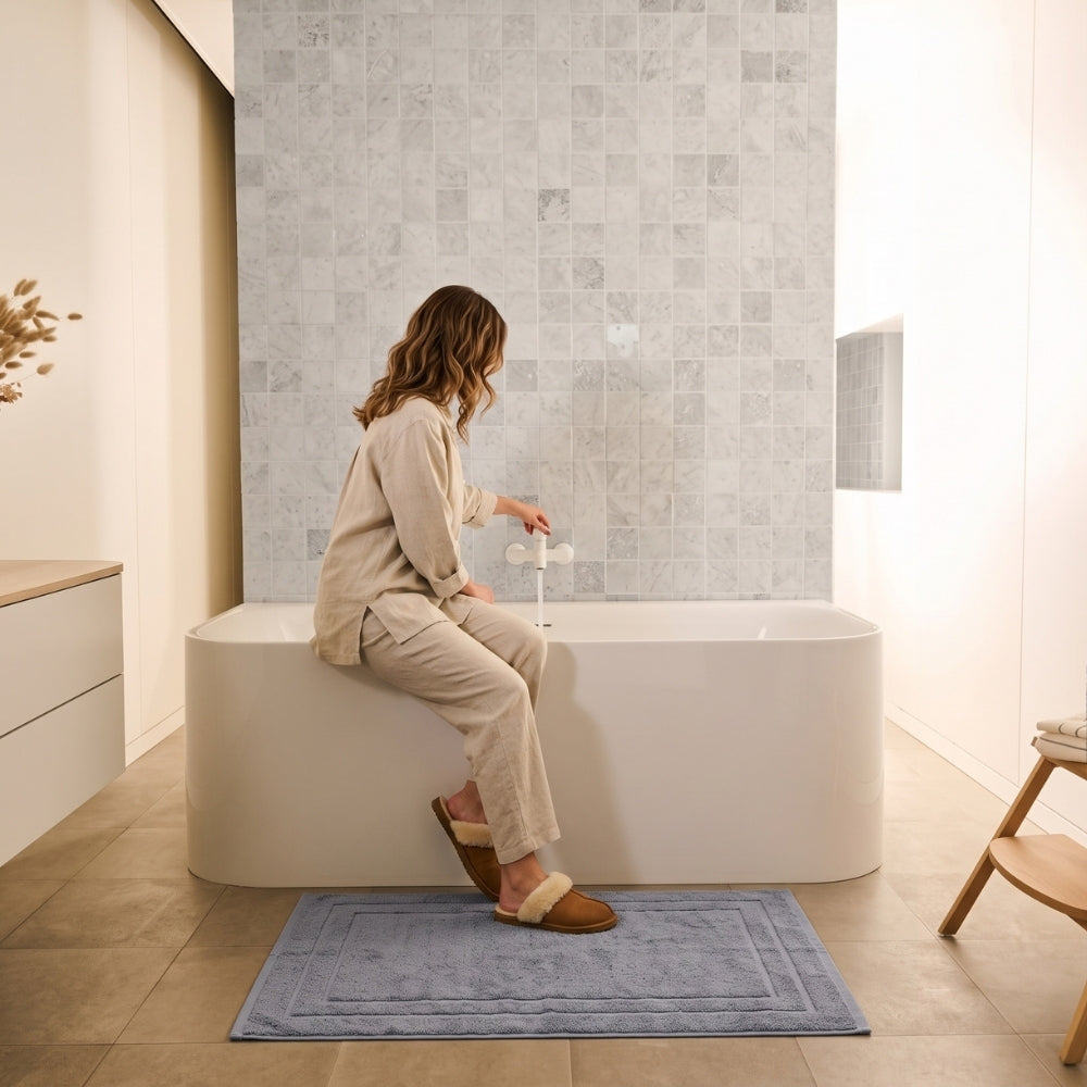 Border Bath Mat
