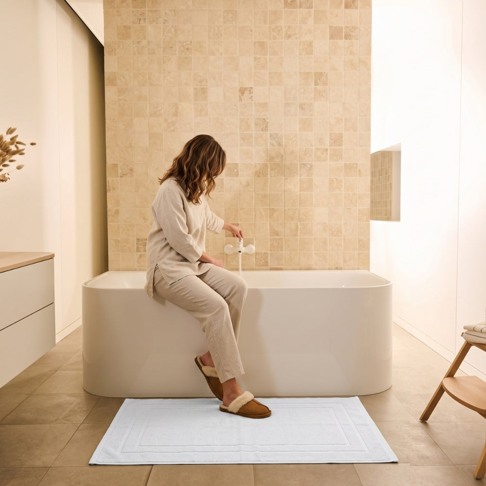 Border Bath Mat