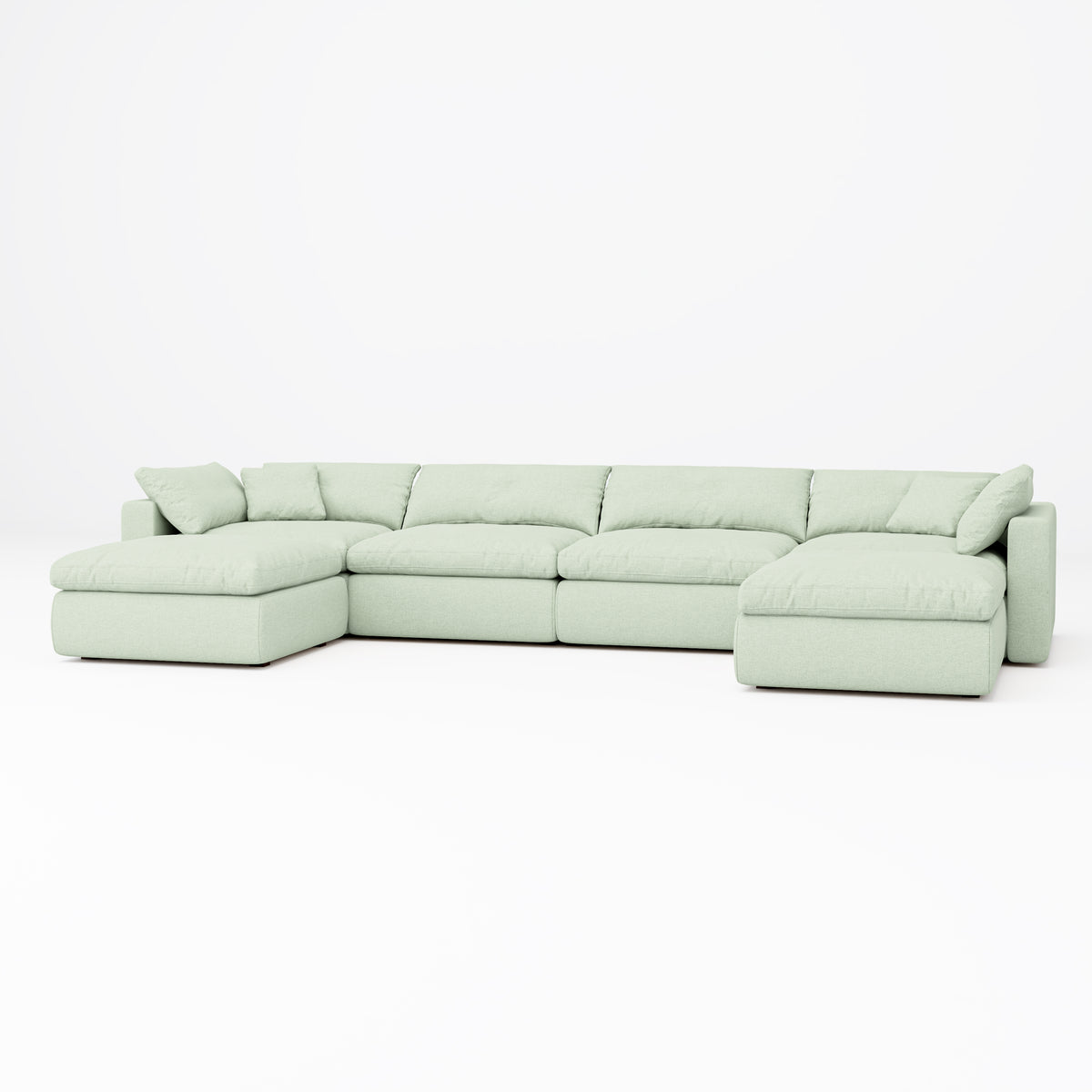 Sink Down U-Shape Sofa