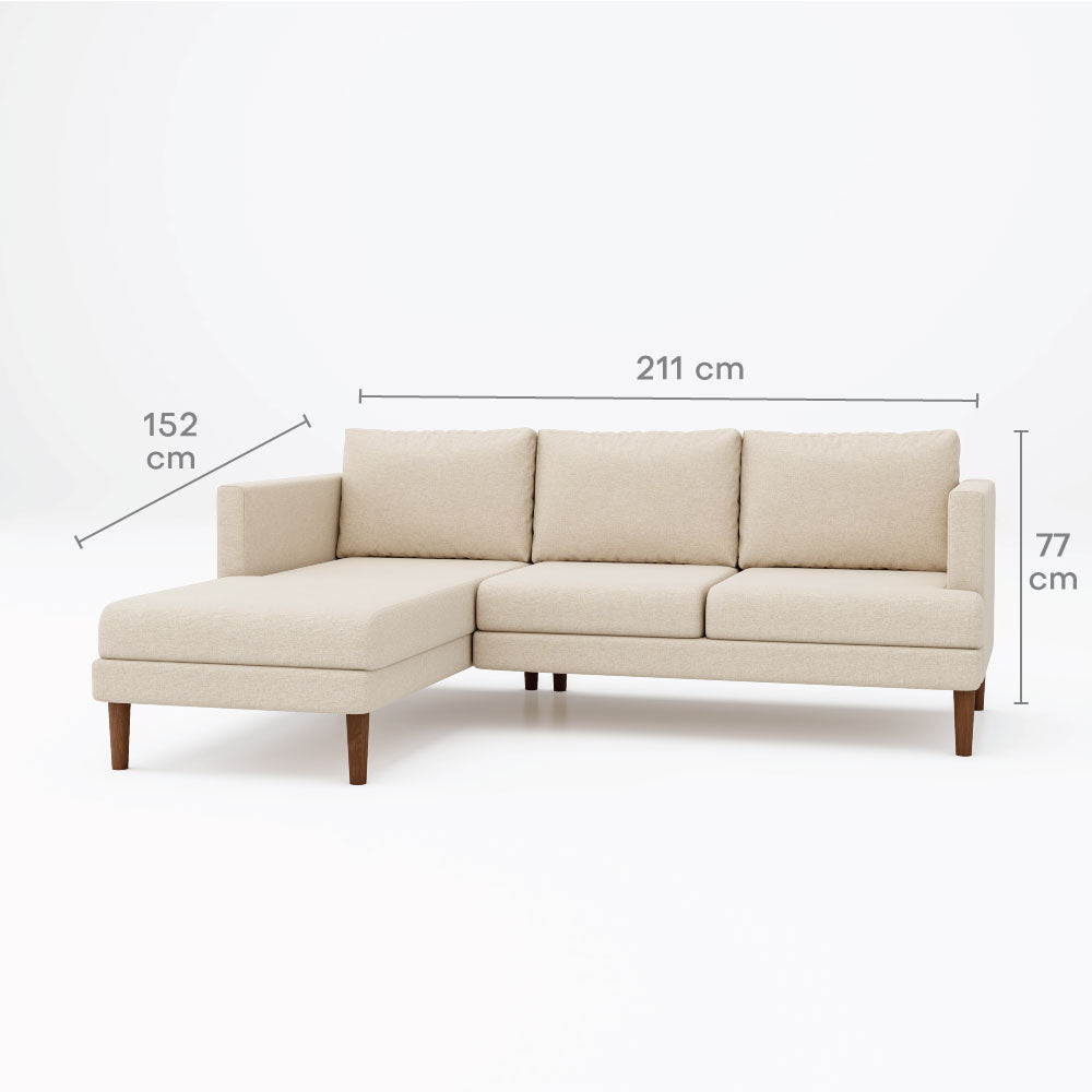 Ollie L-Shape Sofa