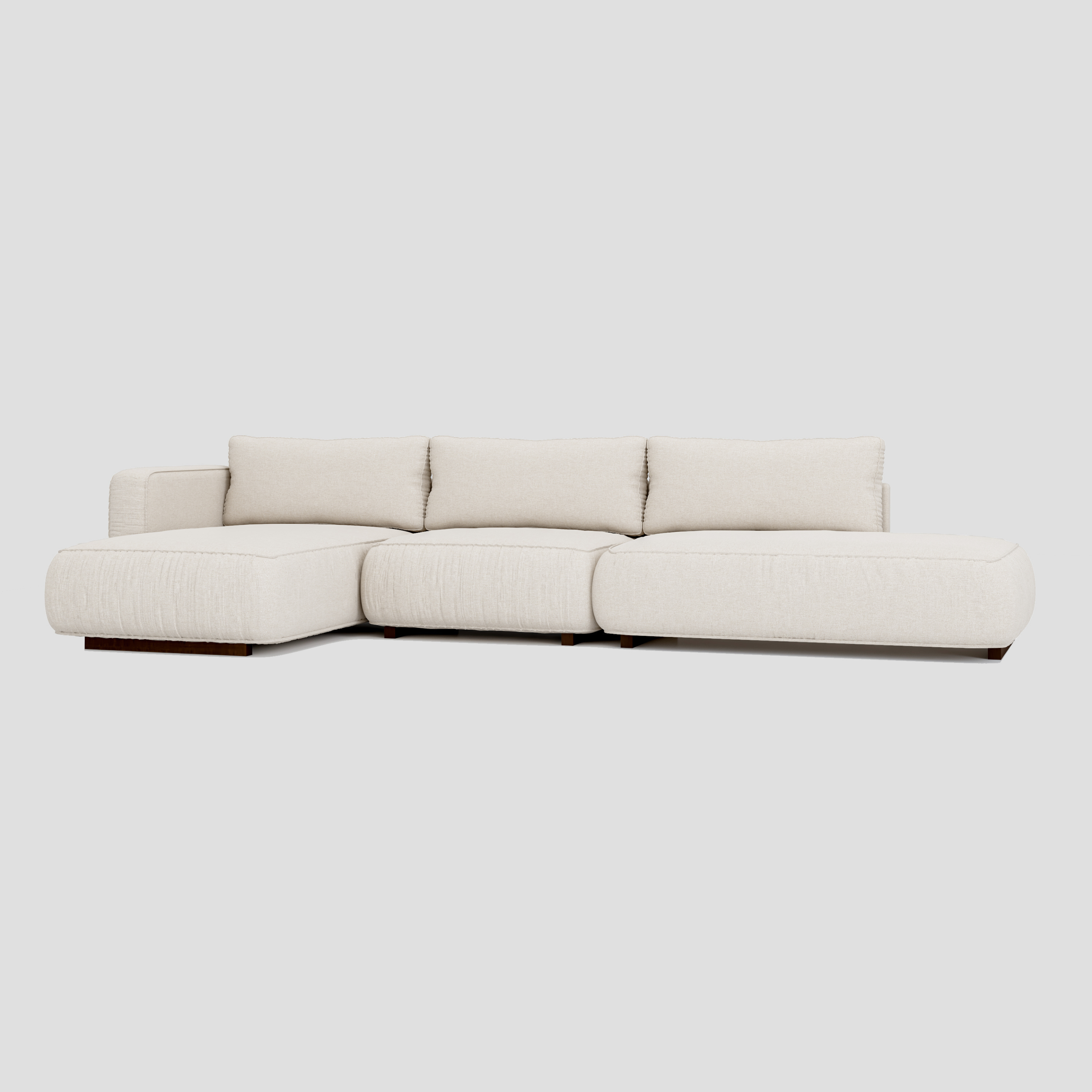 Laze Open Side L-Shape Sofa