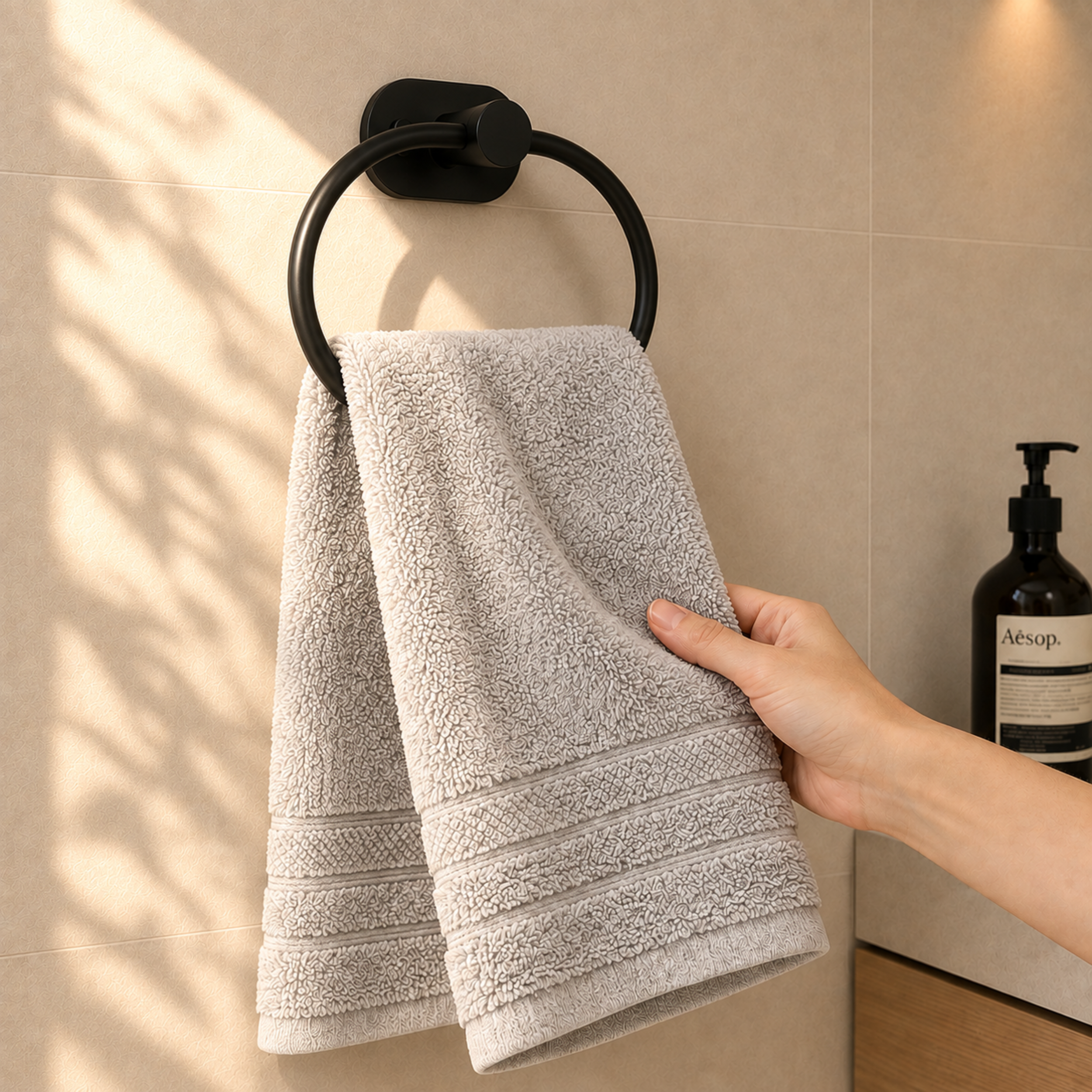 Oval Towel Ring