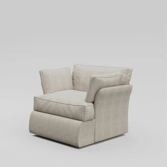 Plush 2 Seater + Plush Armchair Set