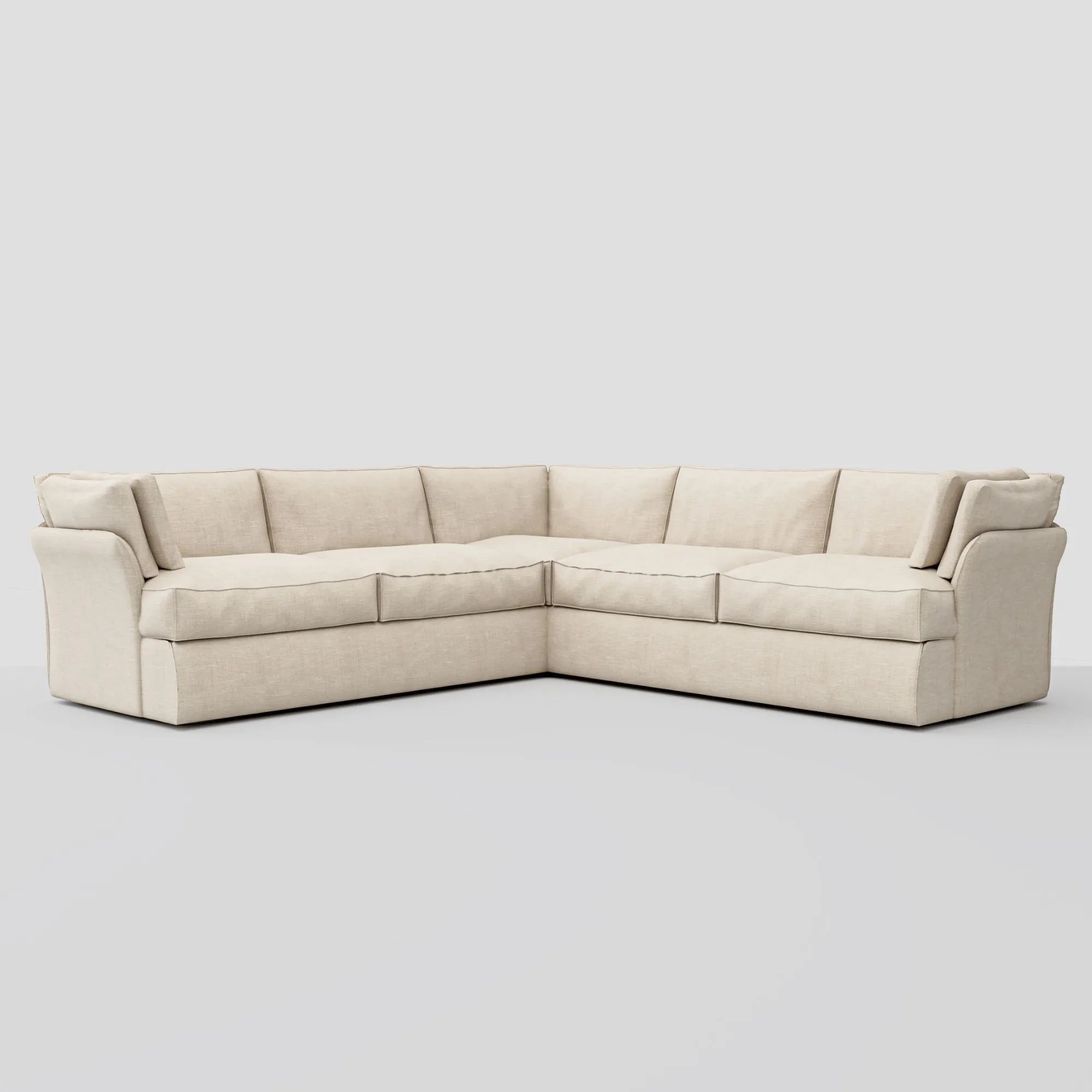 Plush Corner Sofa