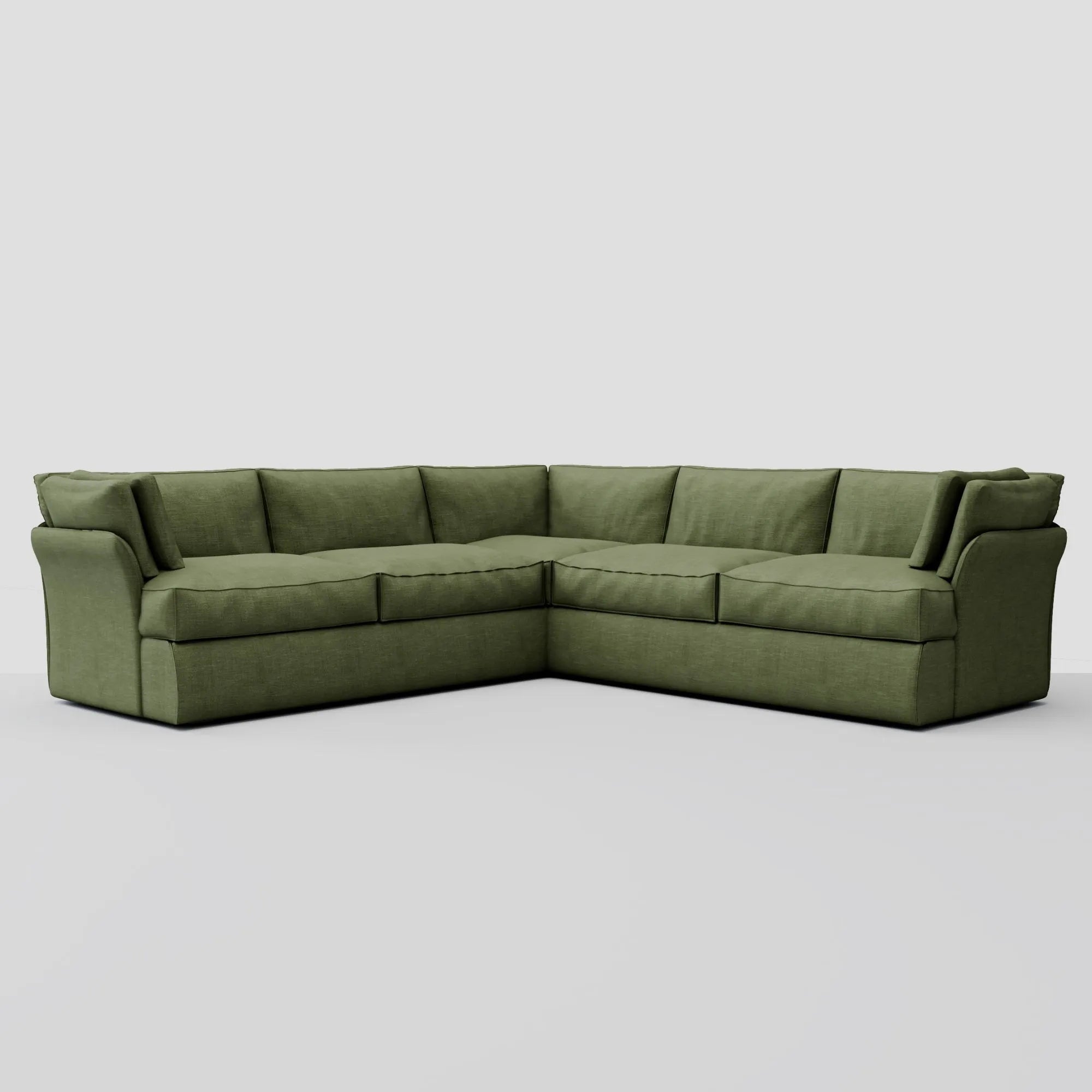 Plush Corner Sofa