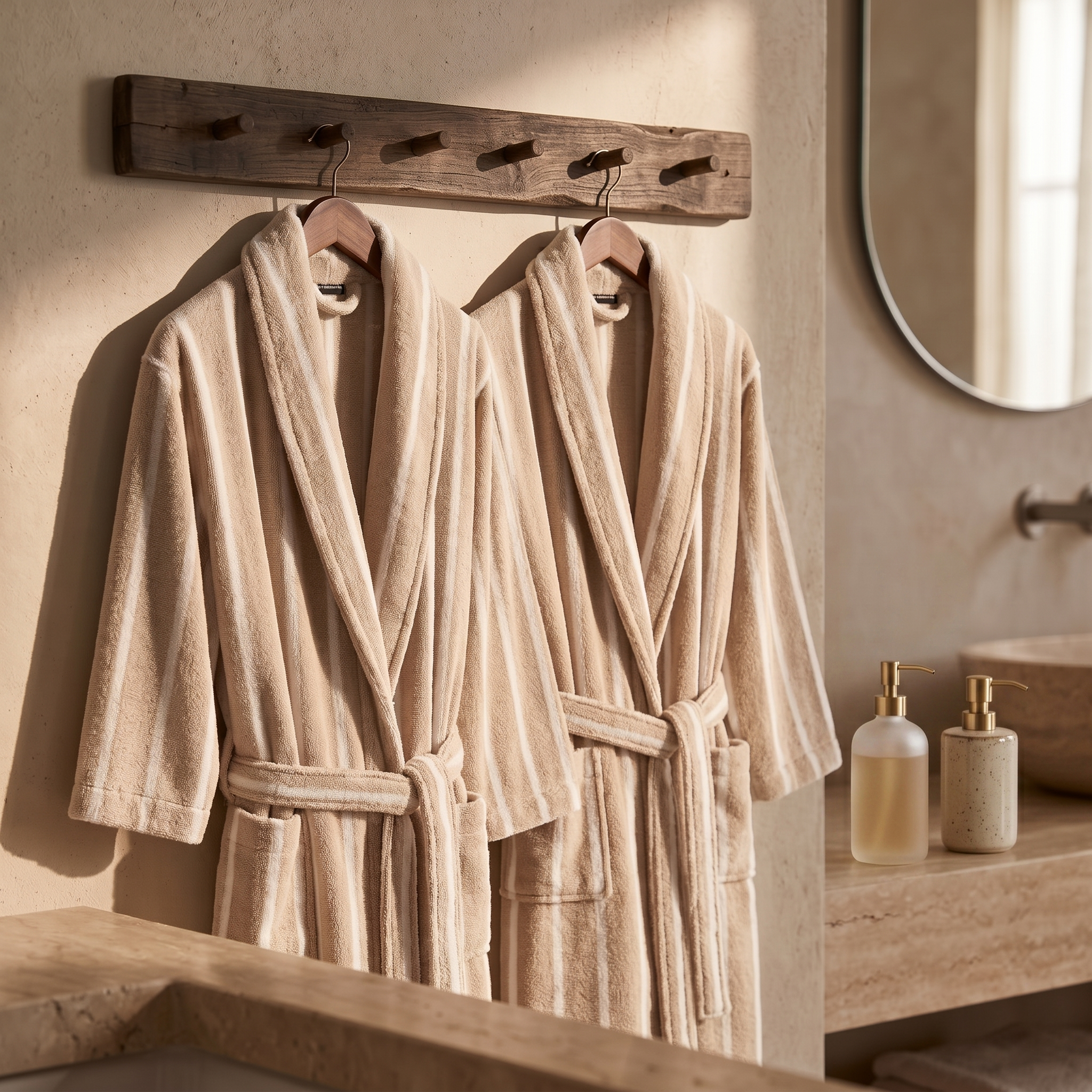 Stripes Bathrobe Family Bundle