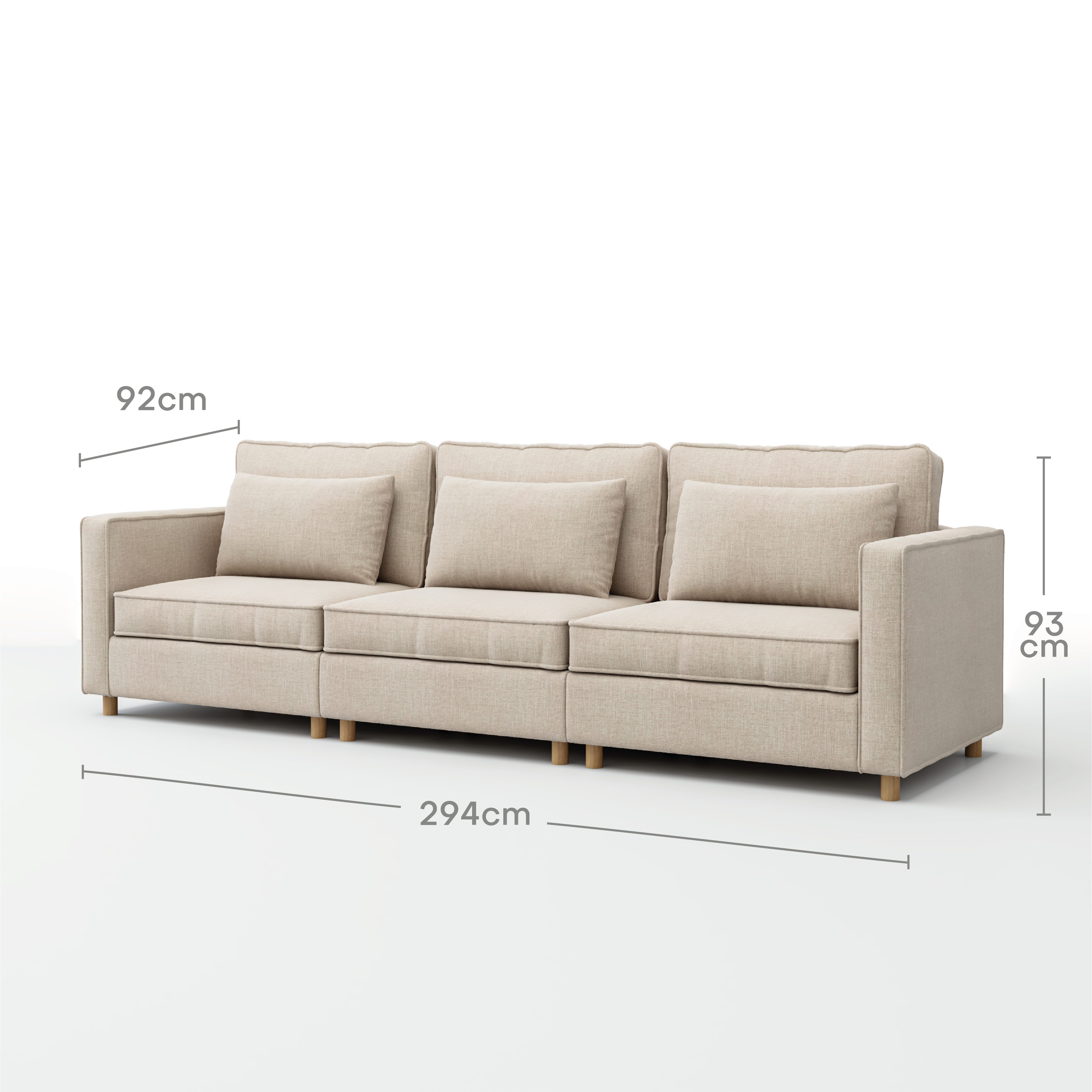Tulita 3 Seater Sofa