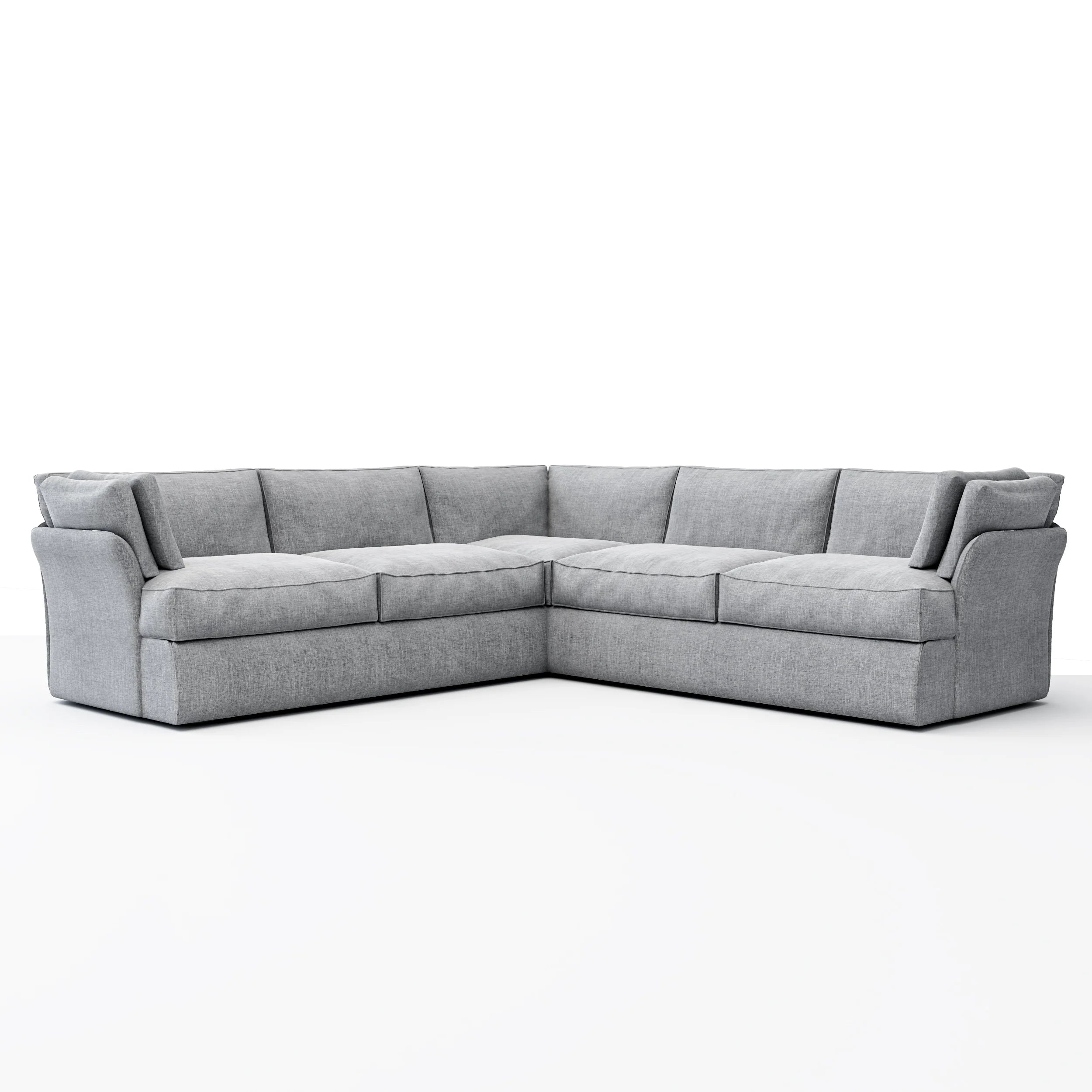 Plush Corner Sofa