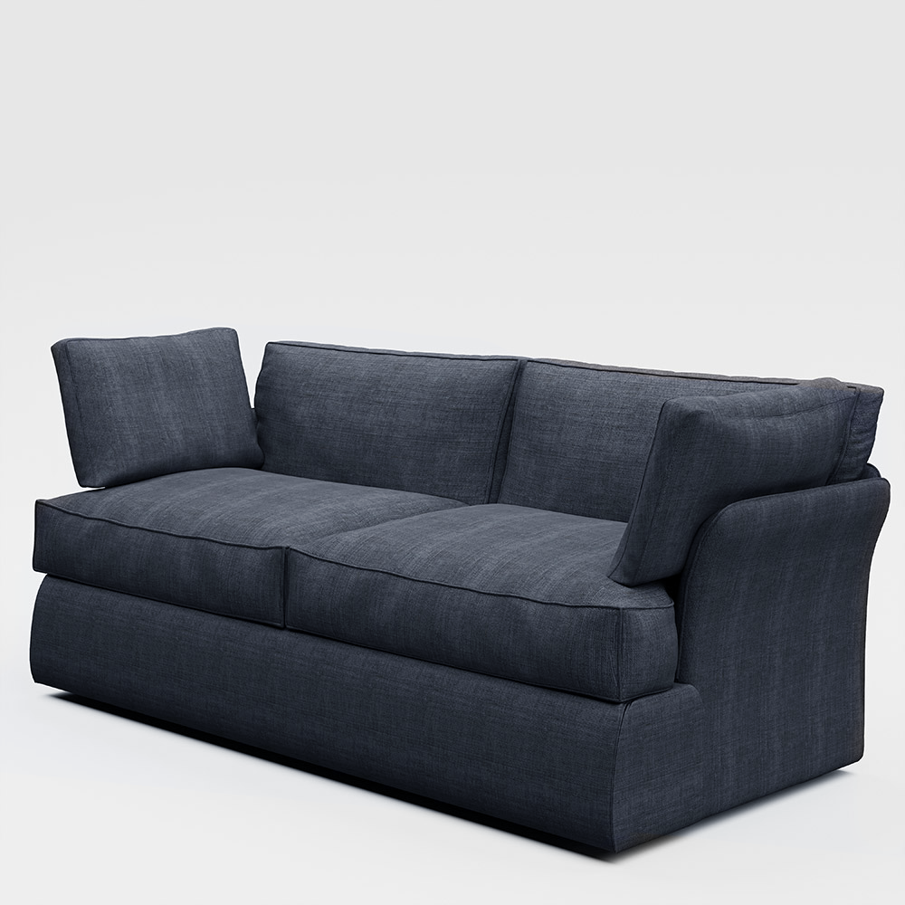 Plush 2 Seater Sofa