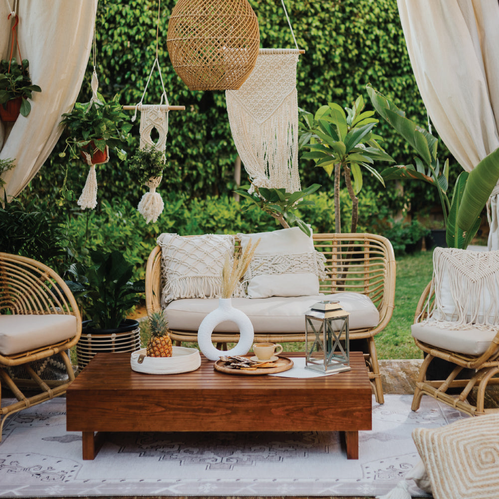 Bali Bamboo 2 Seater Sofa